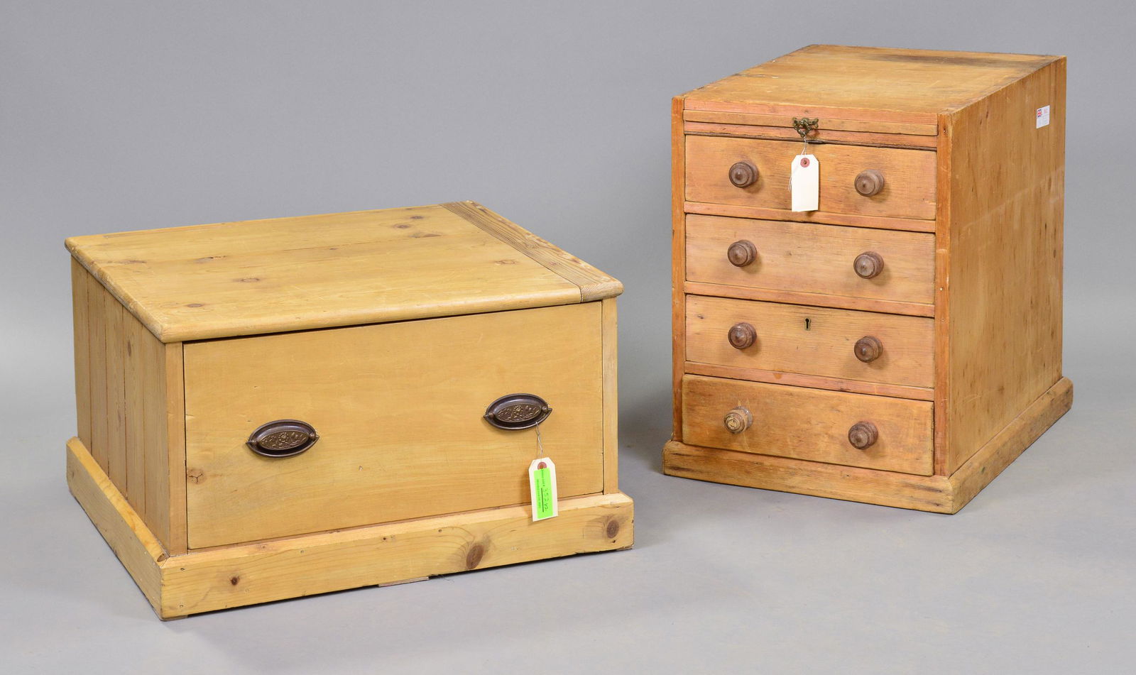 2 British Pine Chests (1 of 3)