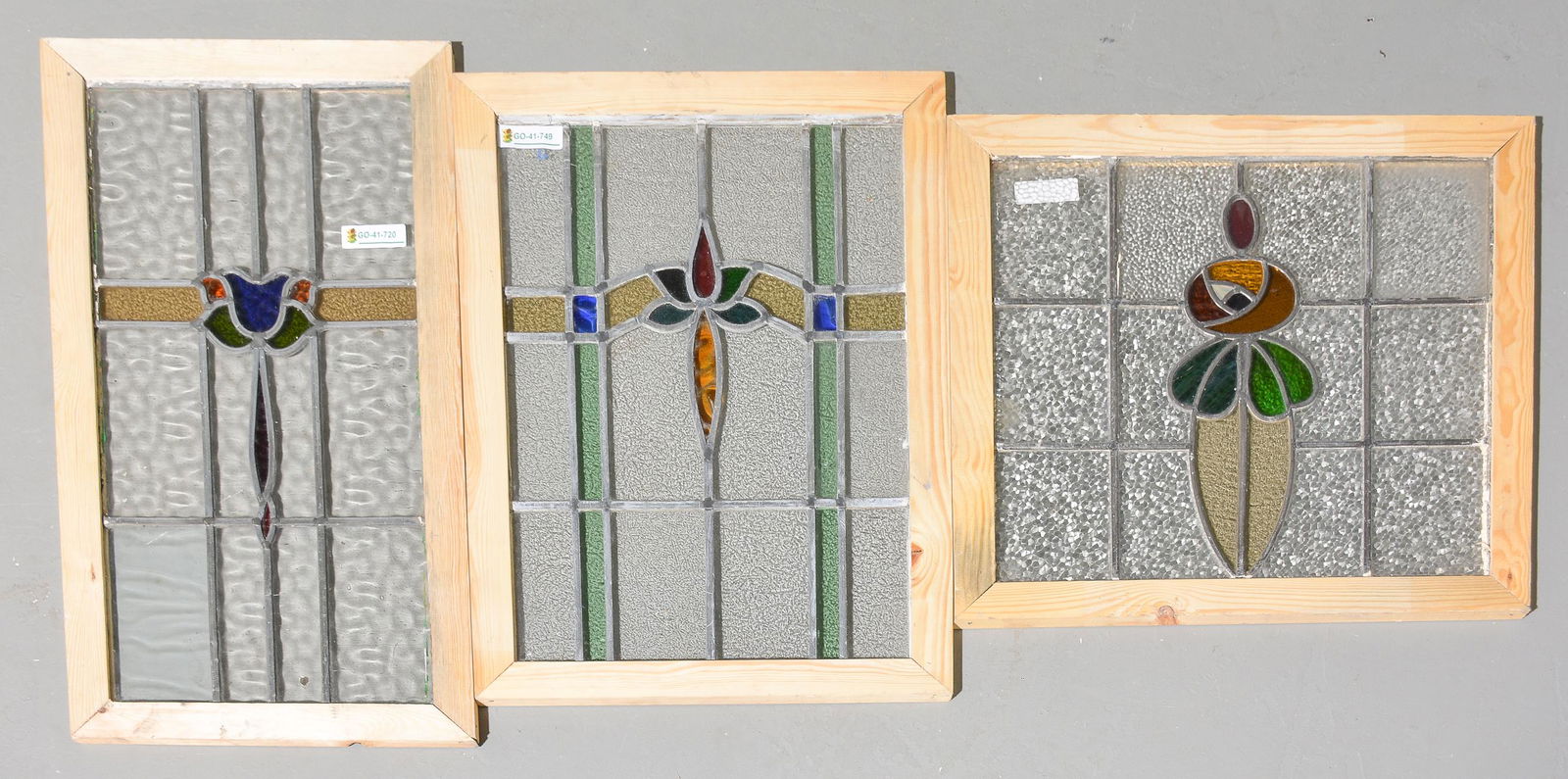 3 British Stained Glass Windows (1 of 4)