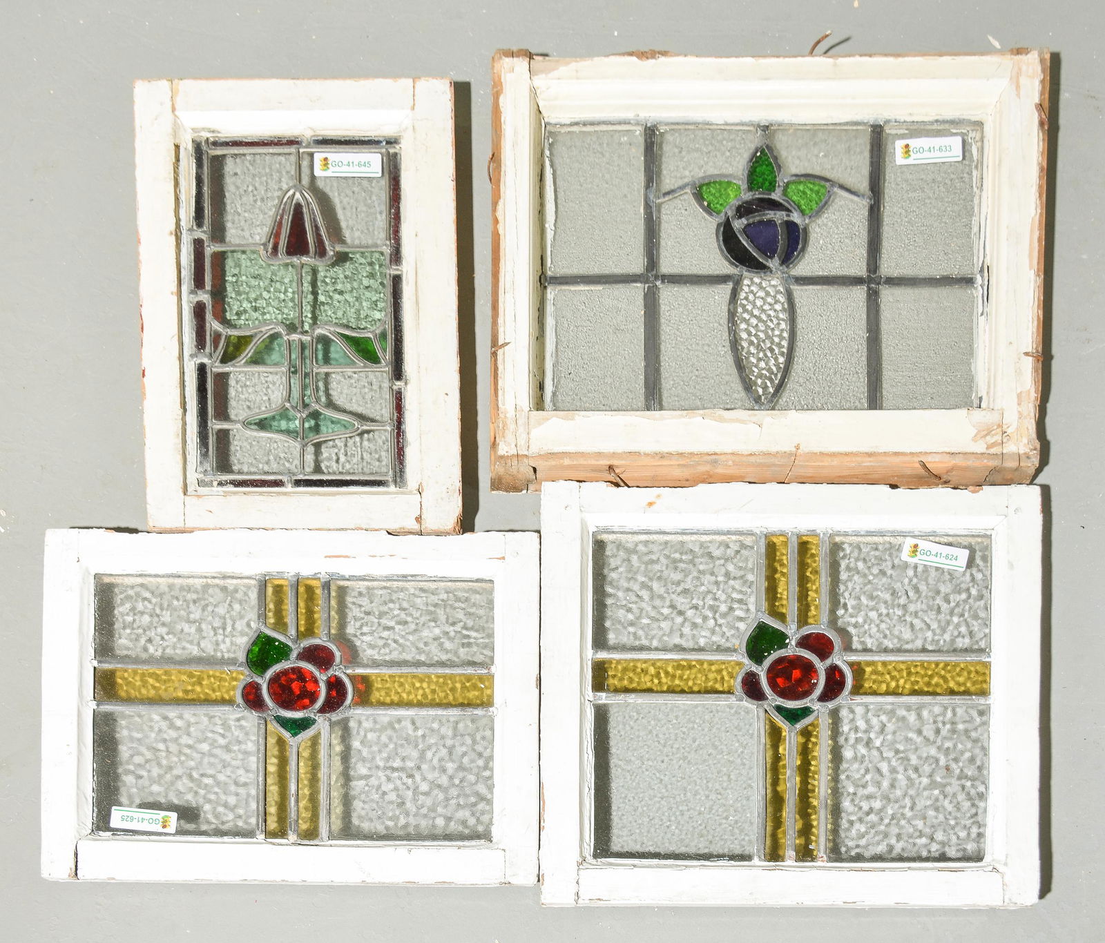 4 British Stained Glass Windows (1 of 5)