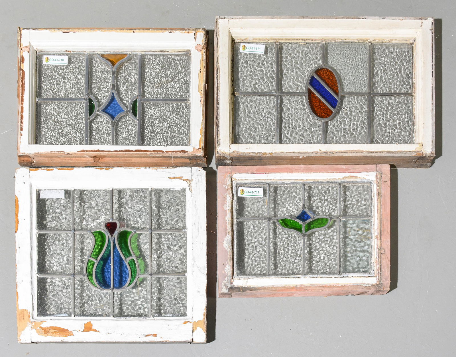 4 British Stained Glass Windows (1 of 5)