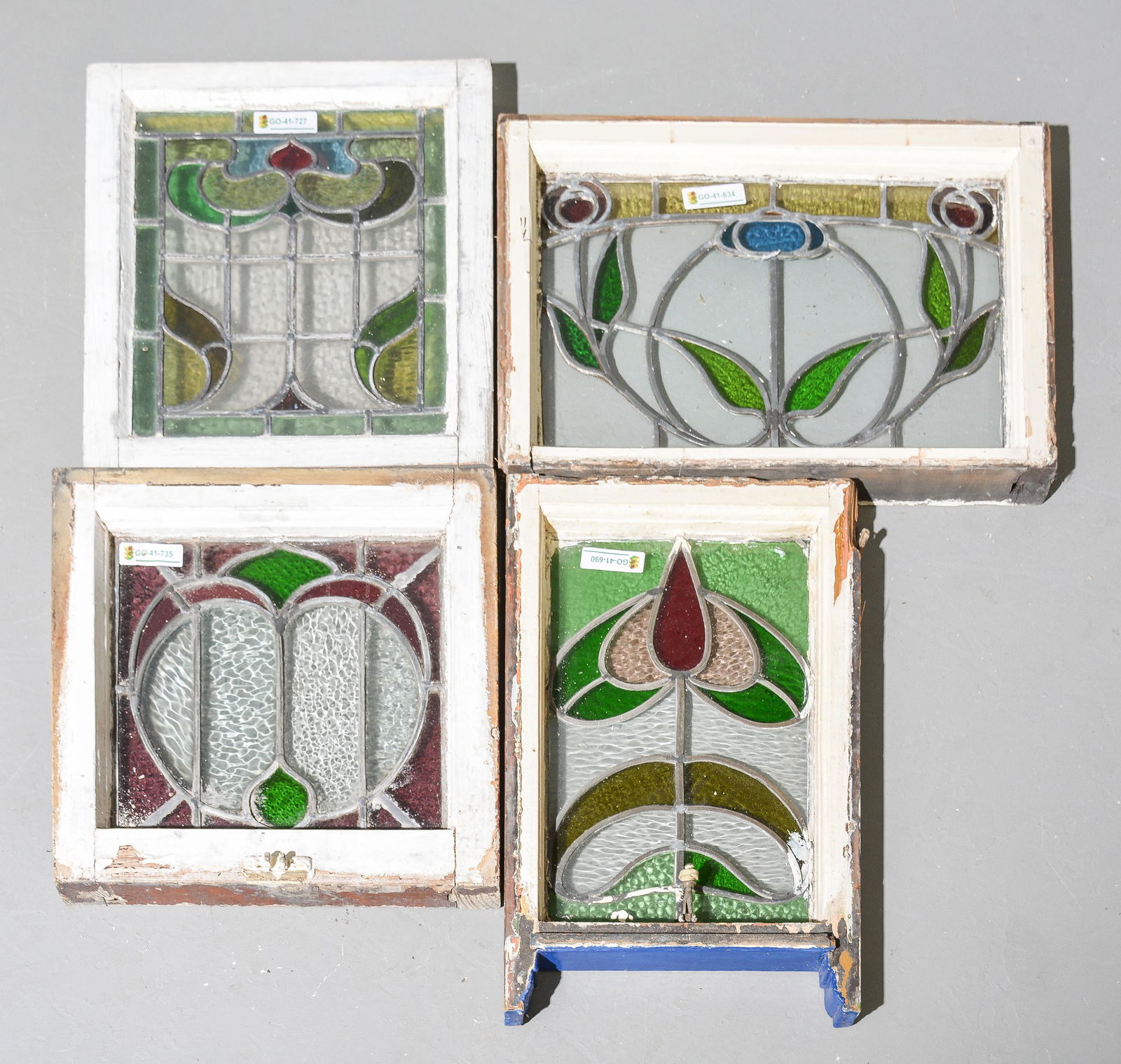 4 British Stained Glass Windows (1 of 5)