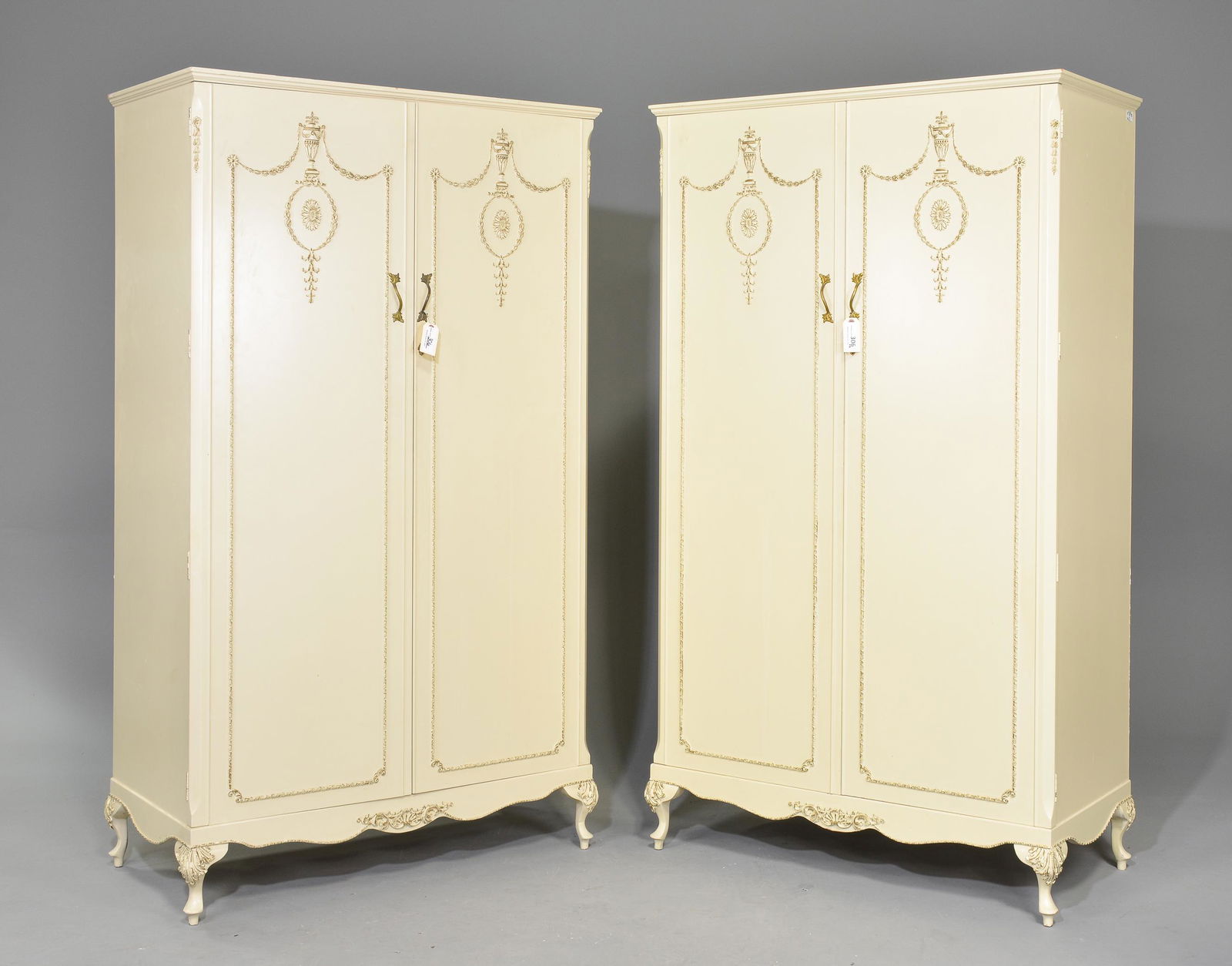2 British Painted Double Door Robes (1 of 4)