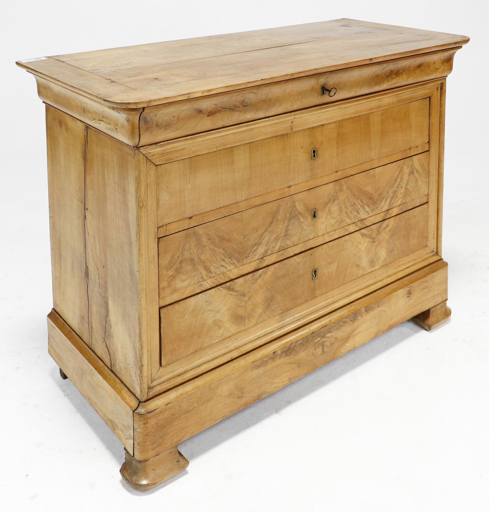 Louis Philippe Style 5 Drawer Chest / Commode (1 of 8)