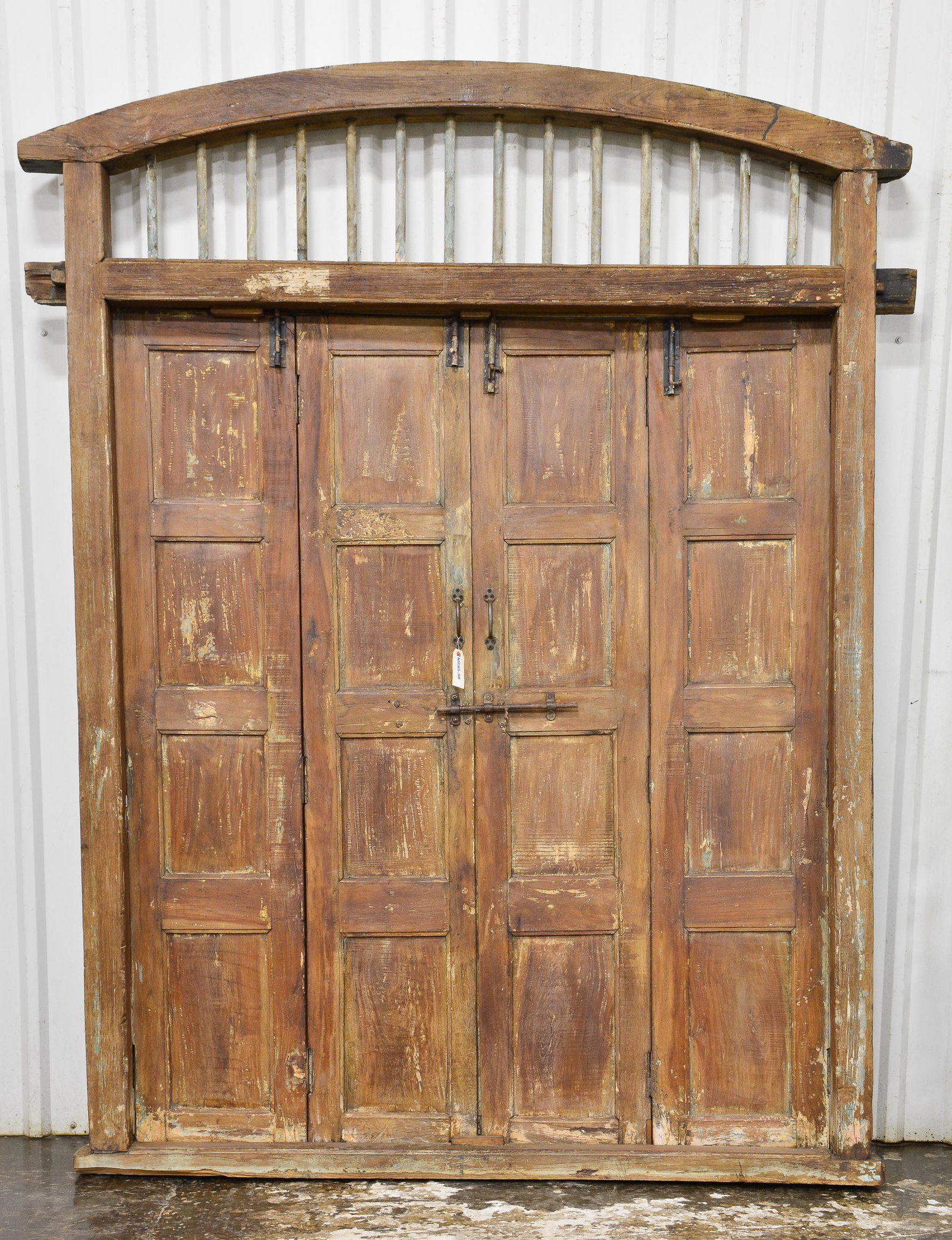 New Item, Large Door with Arched Iron Top (1 of 4)
