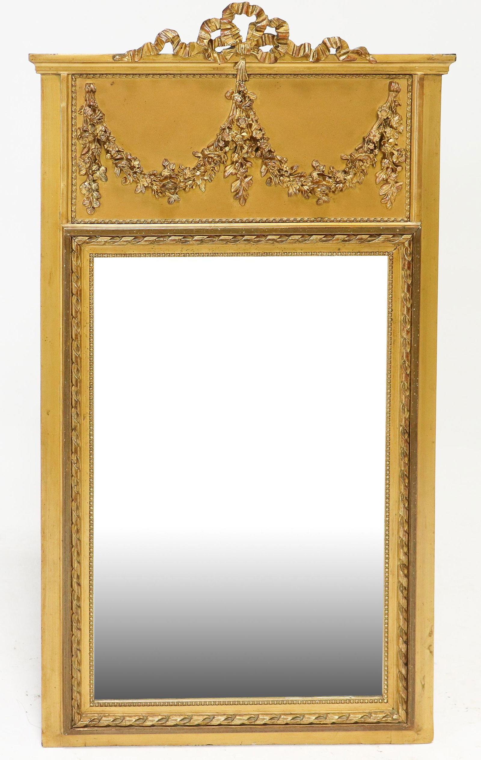 Louis XVI Style Gilt Framed Mirror (1 of 7)
