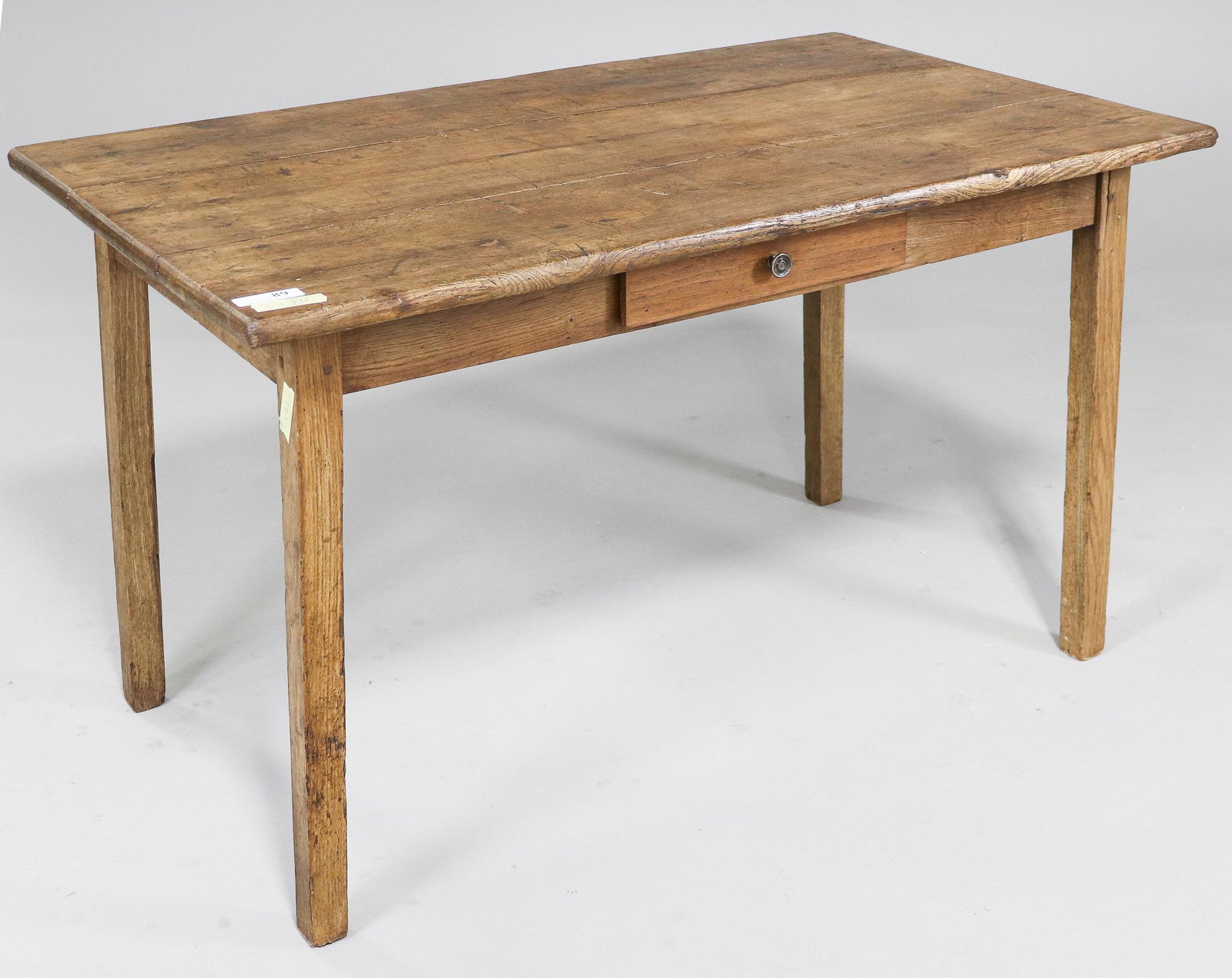 French Rustic Table with Drawer (1 of 6)