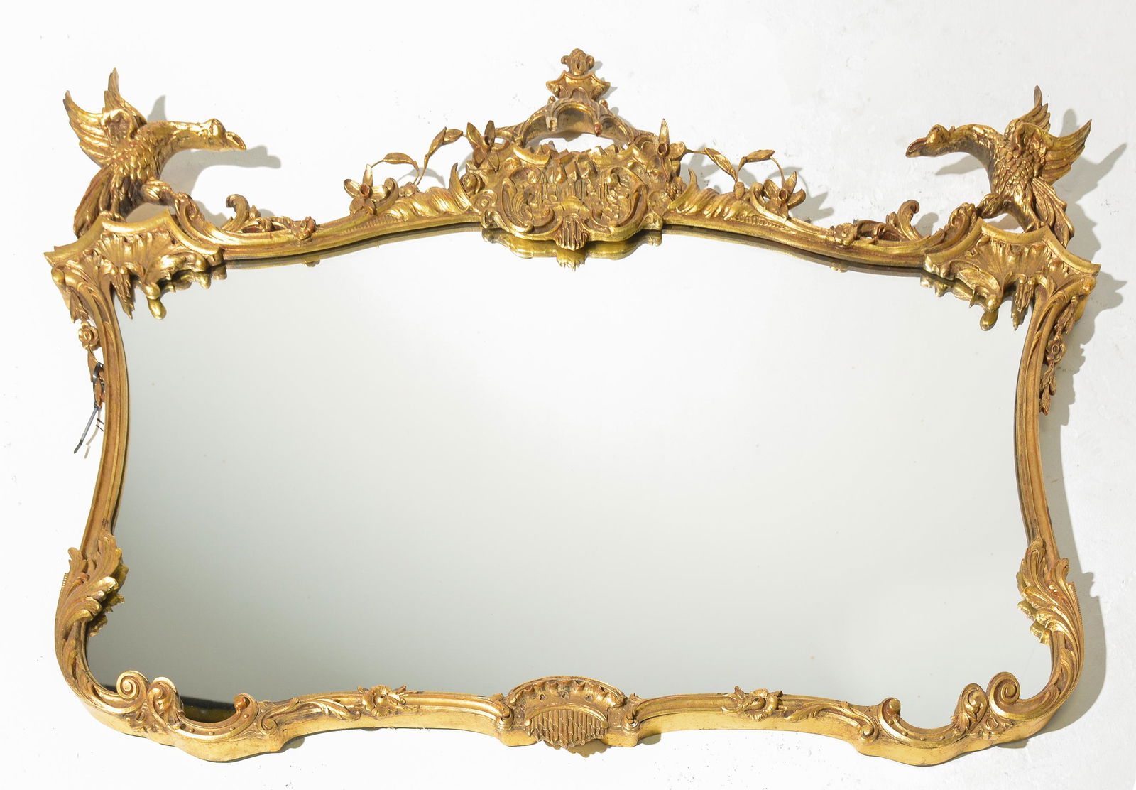 French Style Gold Gilt Framed Mirror (1 of 6)
