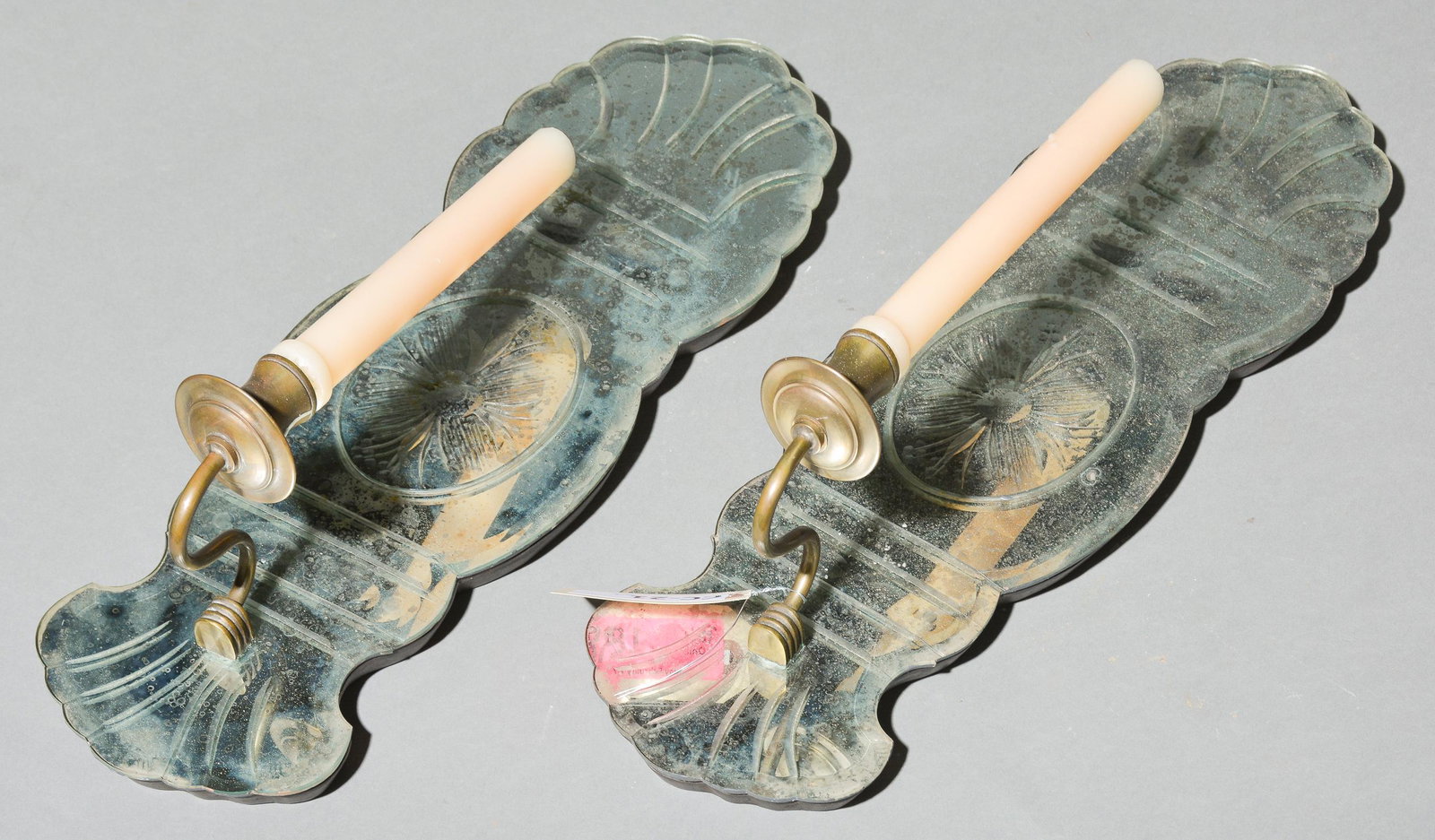 Pair of Mirrored Sconces (1 of 2)