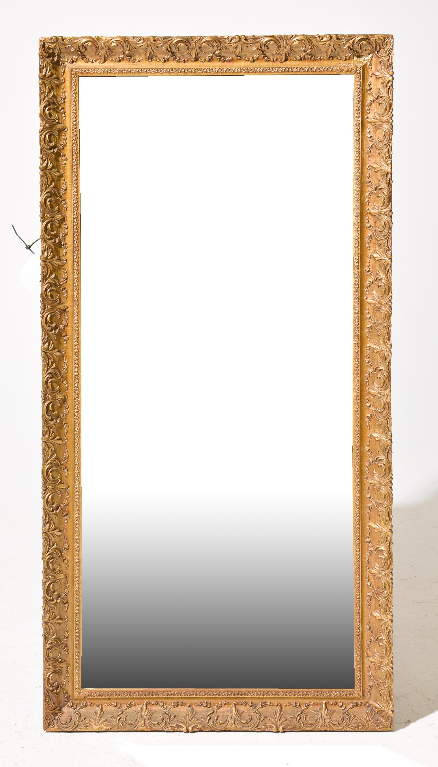 Gilt Framed Beveled Mirror (1 of 2)
