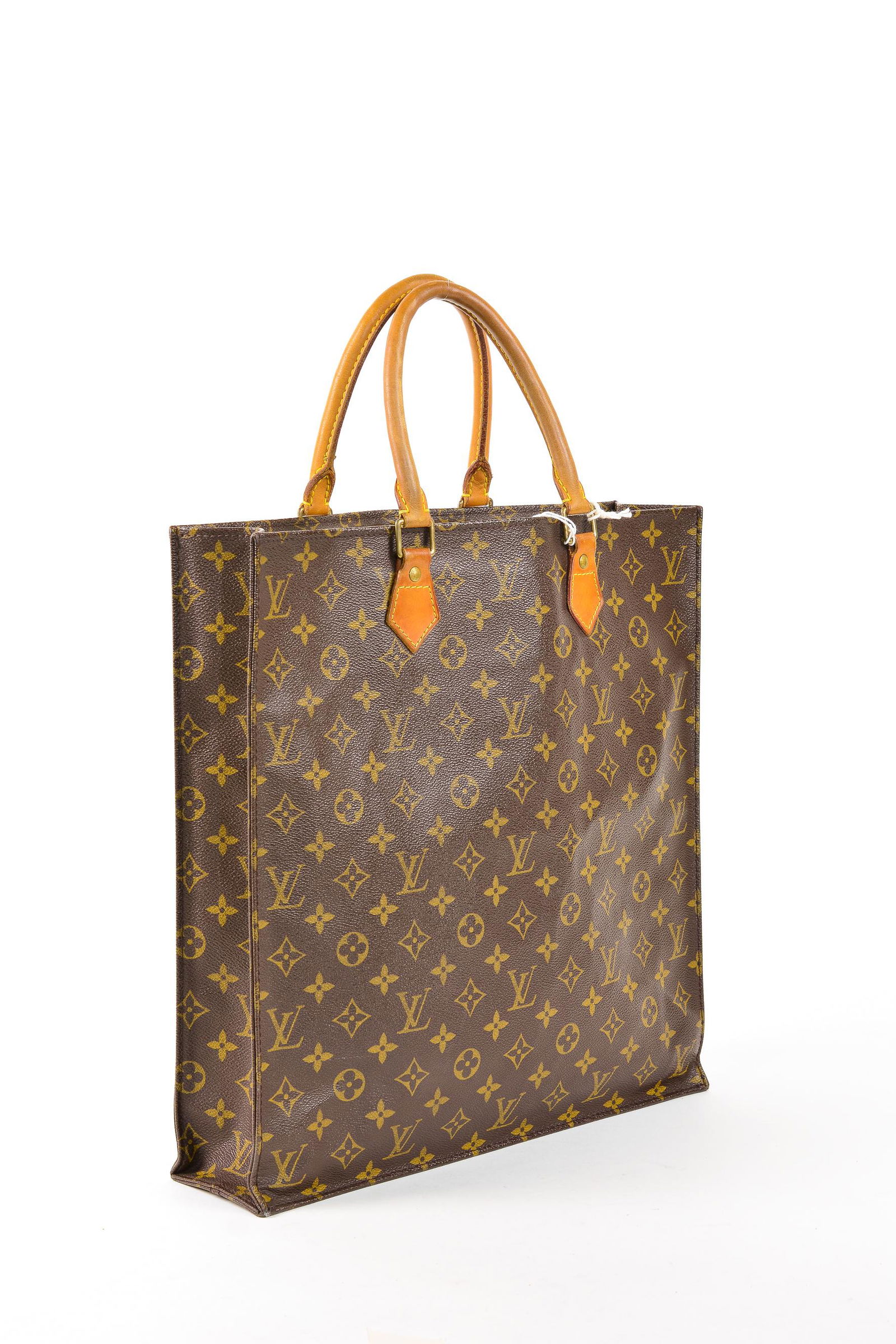 Louis Vuitton Sac Plat in Vachetta Monogram Canvas (1 of 5)