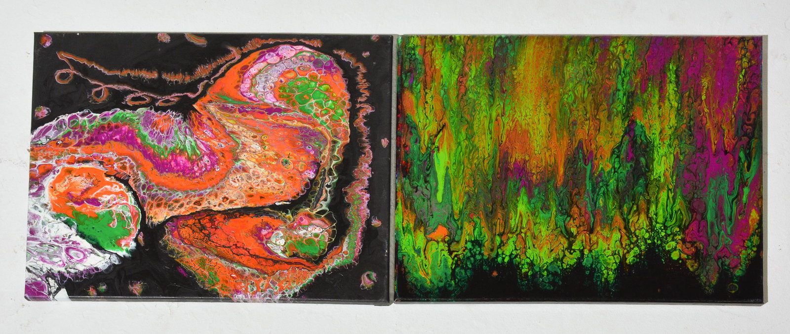 2 Abstract Fluid Art By Galveston Artist - Jodi Kraus (1 of 2)