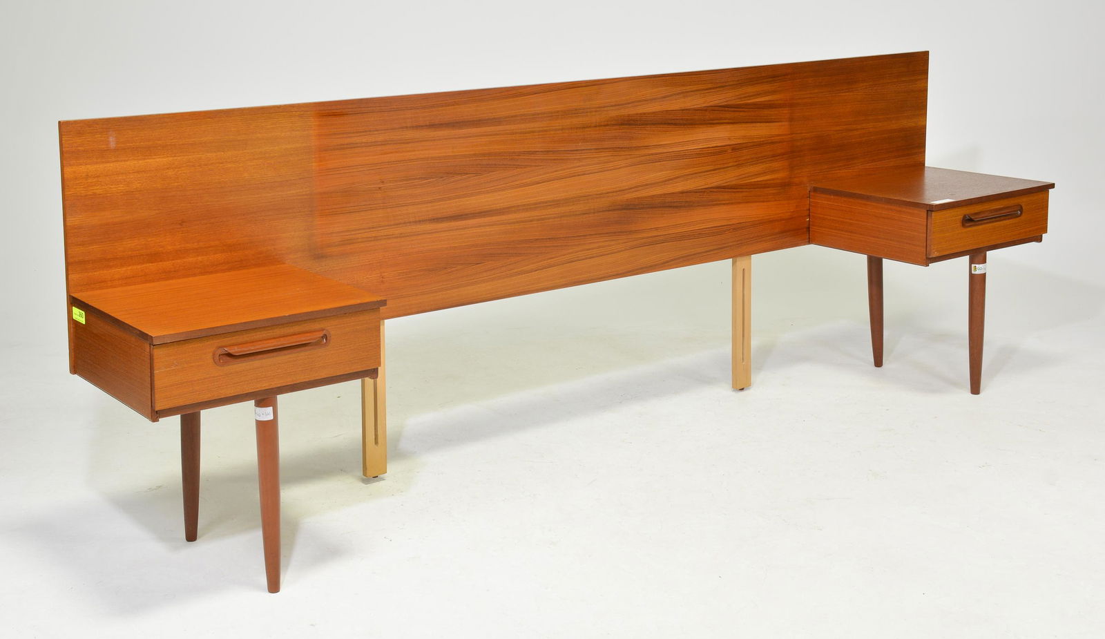 Mid Century Head Board with Nightstands - Schreiber (1 of 5)