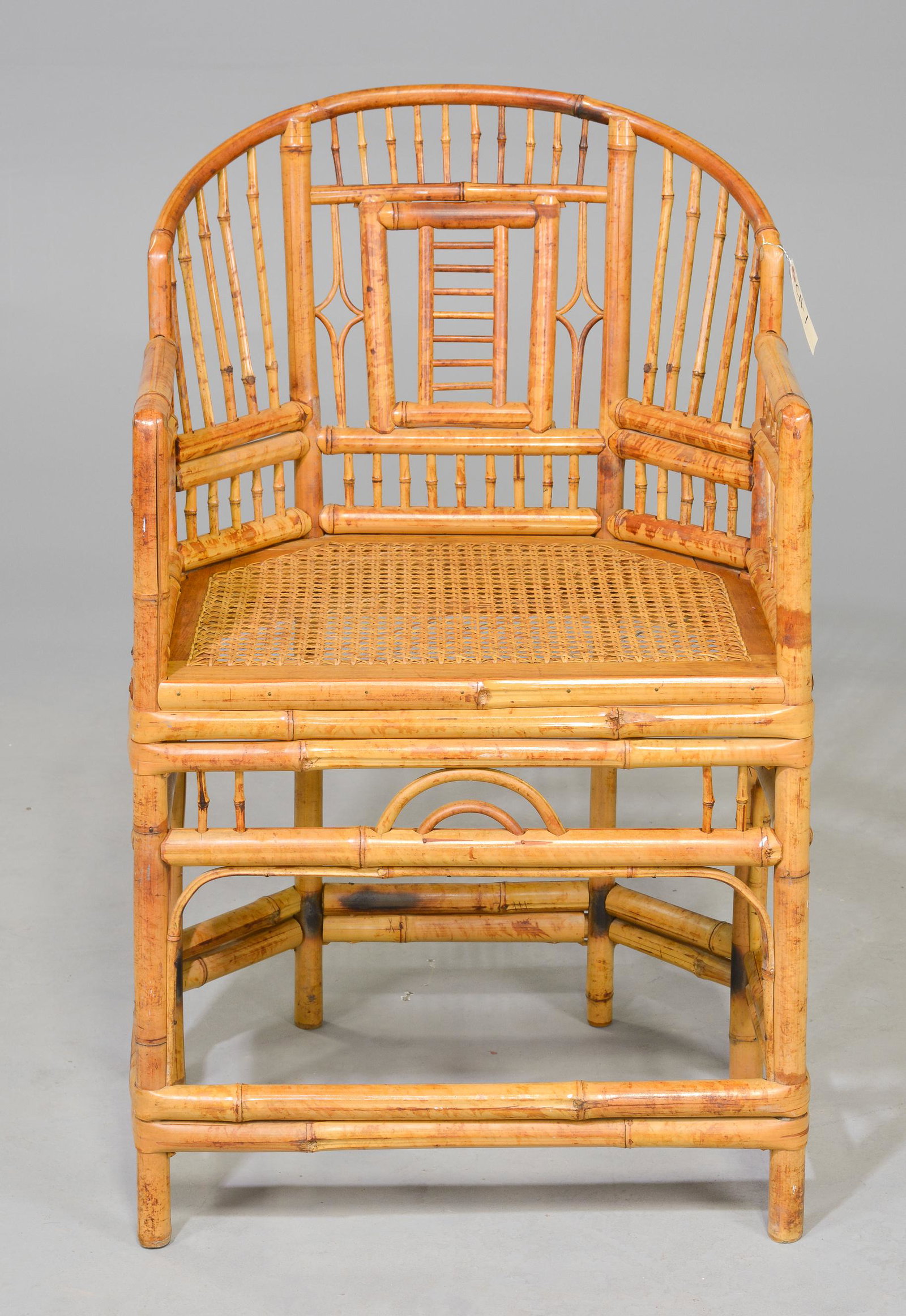Brighton Pavilion Chinoiserie Rattan / Bamboo Chair (1 of 7)