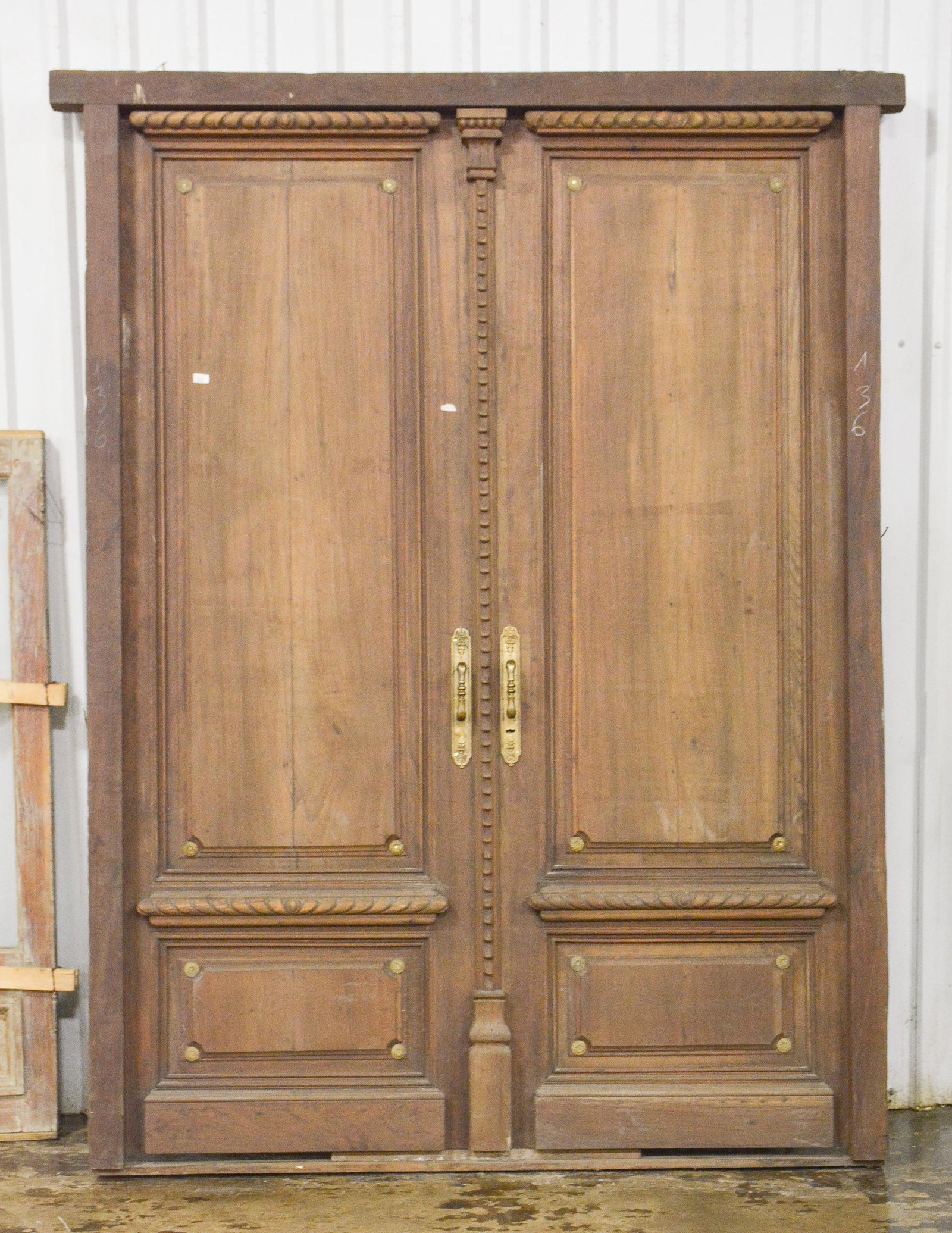 Wood Framed Double Doors (1 of 7)