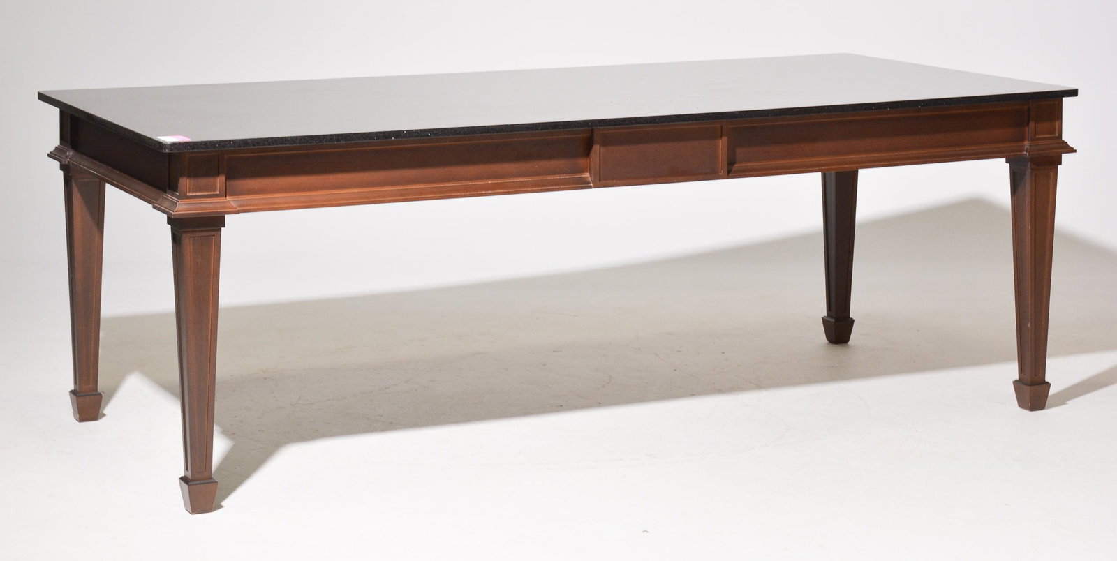 Large Granite Top Writing / Conference Table (1 of 4)