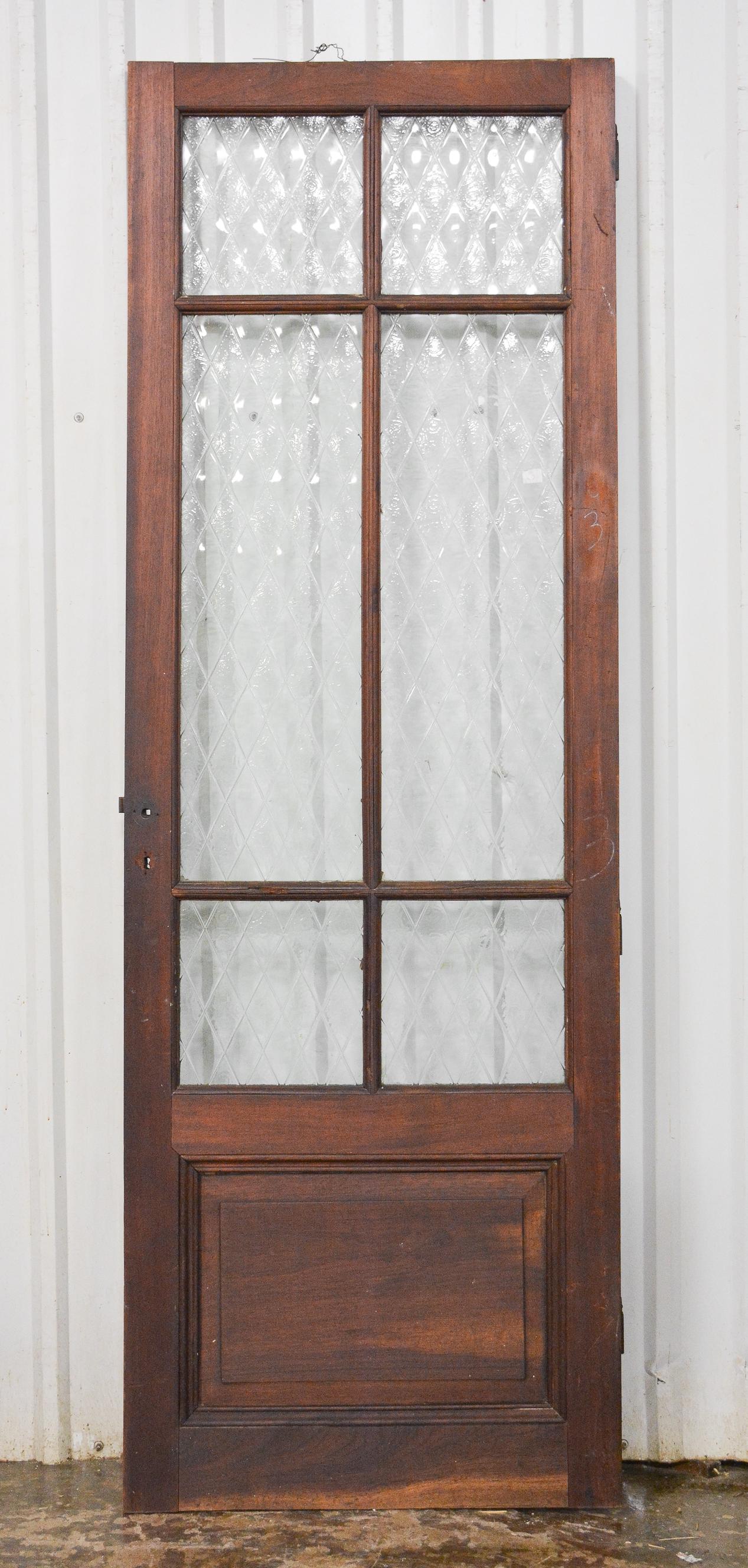 Tall Door with Diamond Glass (1 of 4)