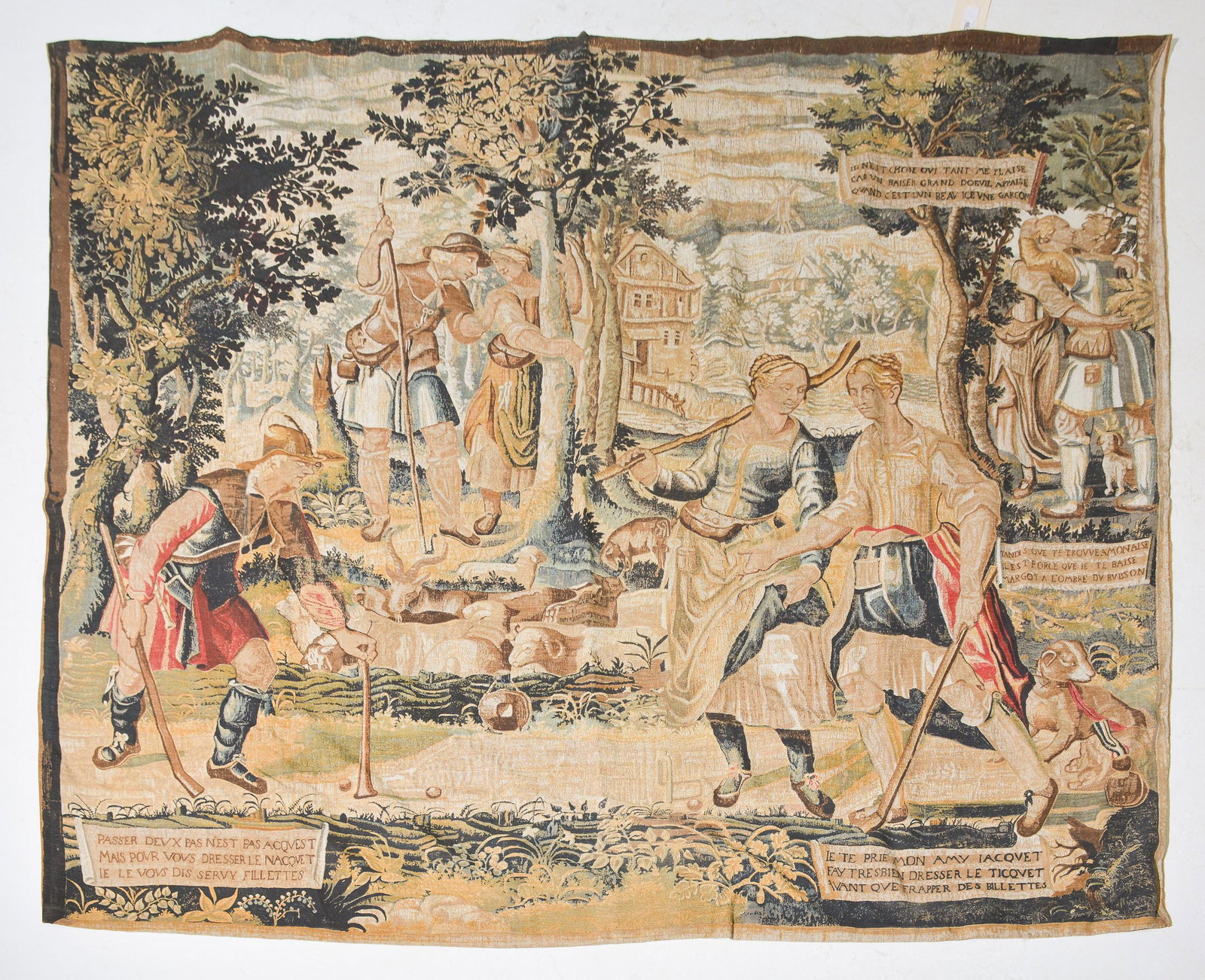 Large French Tapestry (1 of 7)