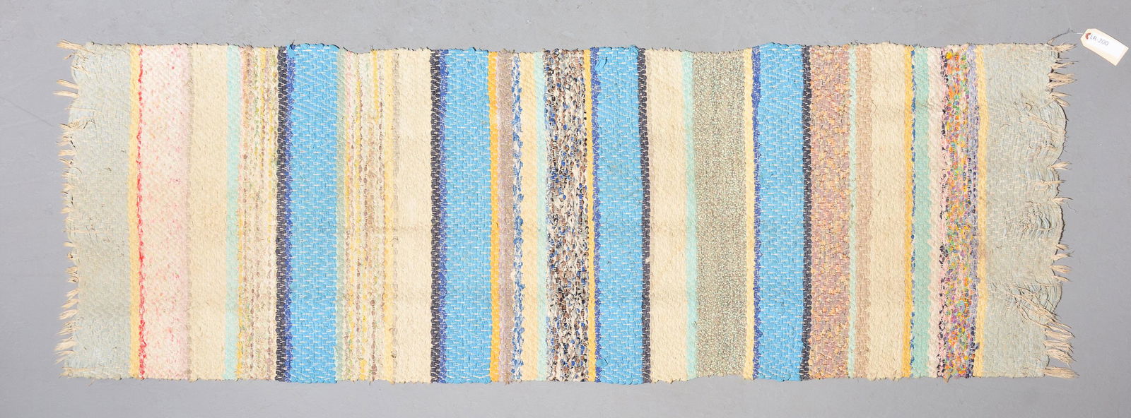 Vintage Swedish Rag Rug - 6' x 2'3 (1 of 2)