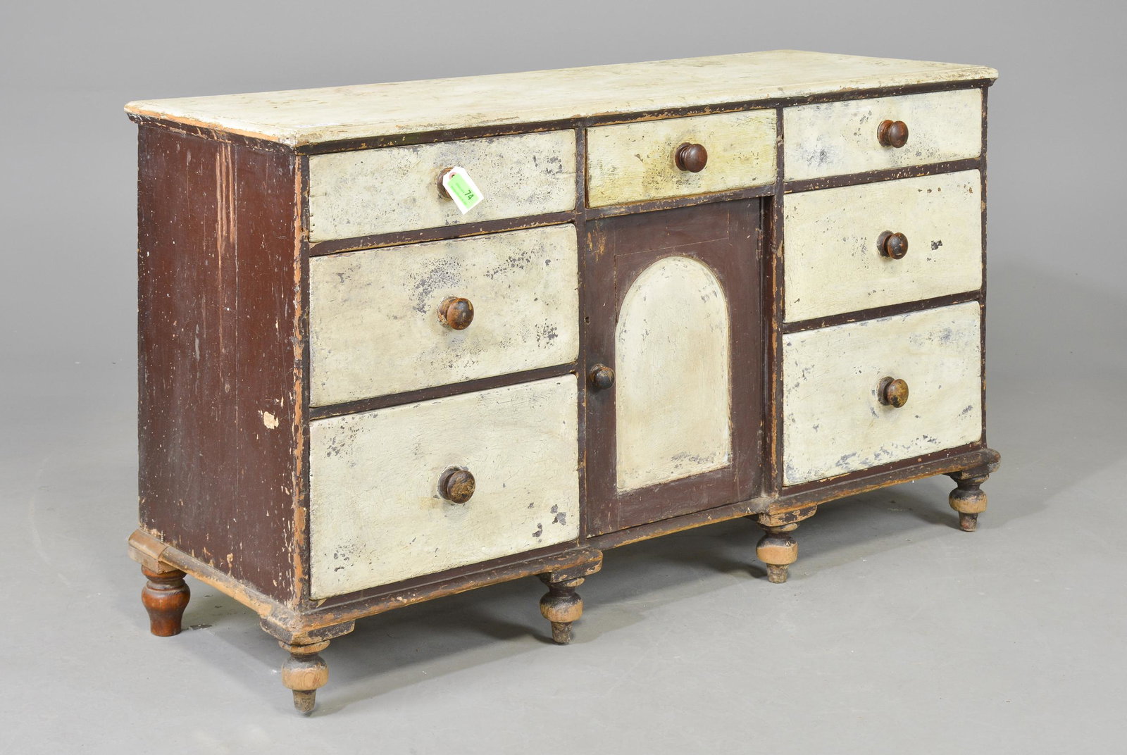 Rustic Painted Sideboard (1 of 5)