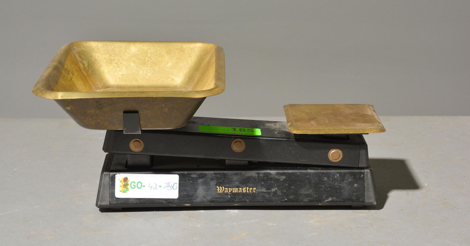 Waymaster Scale with Brass Pans (1 of 3)