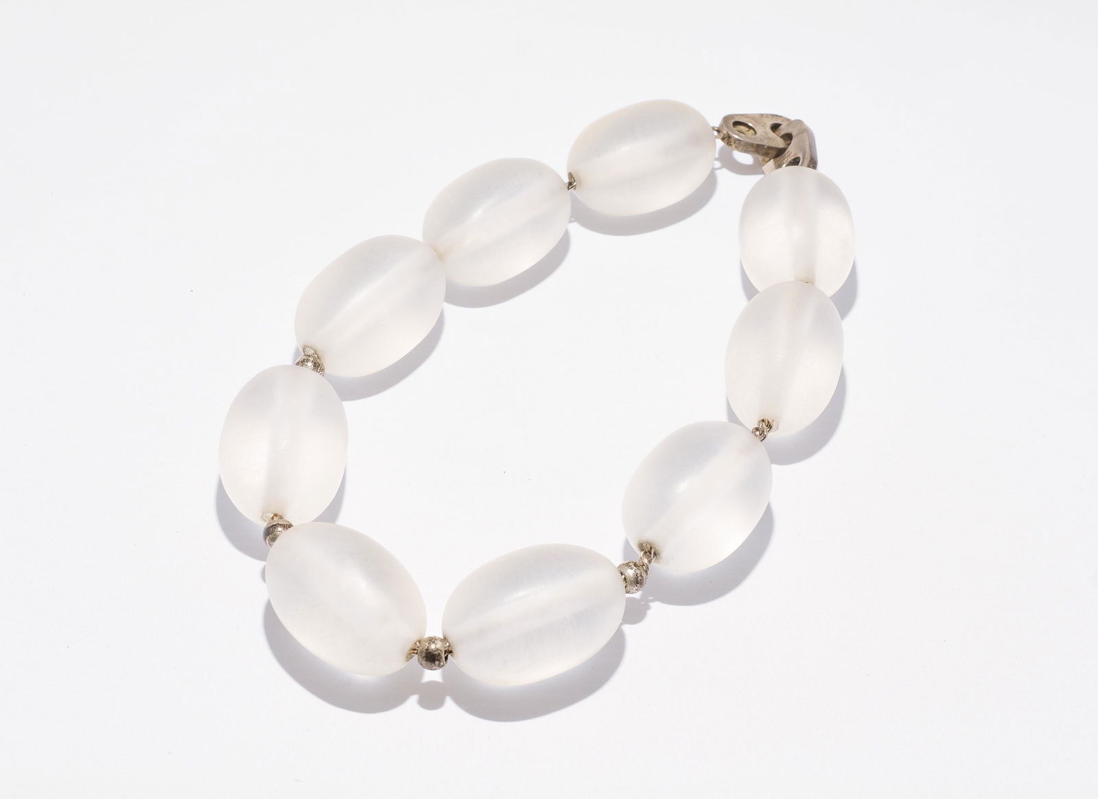 Patricia Von Muslin 90's Large Opaque Bead Necklace (1 of 4)