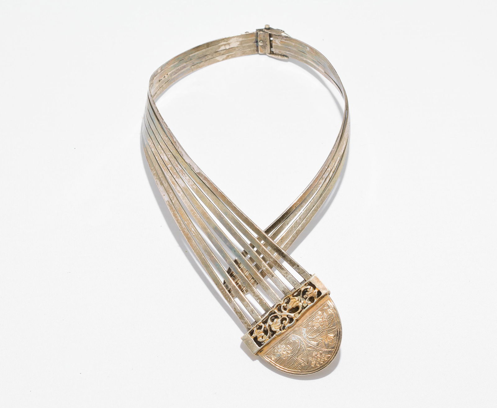 Custom Artisan .900 Silver Necklace (1 of 7)