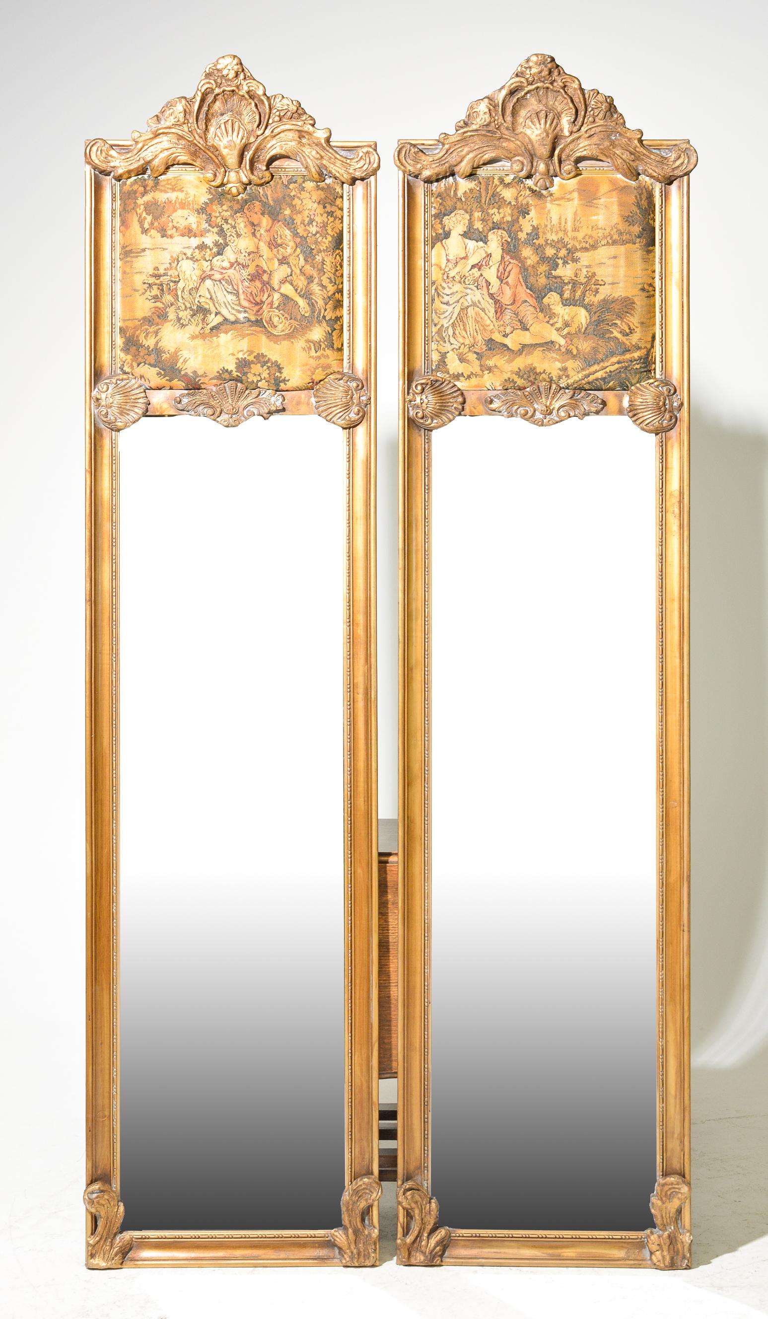 2 French Style Gold Gilt Framed Tremeau Style Mirrors (1 of 4)