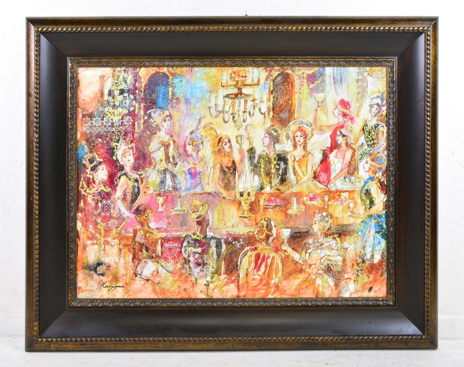 Large Newly Framed Giclee Art - People (1 of 4)