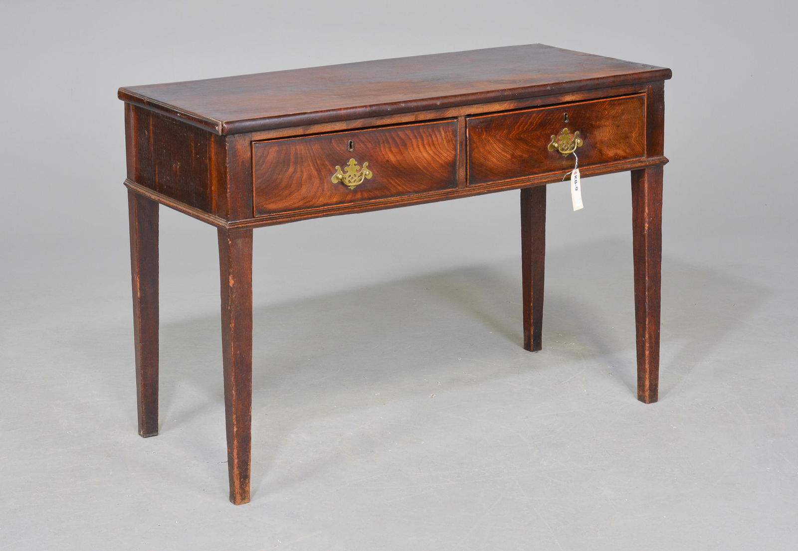 Mahogany 2 Drawer Hall Table (1 of 6)
