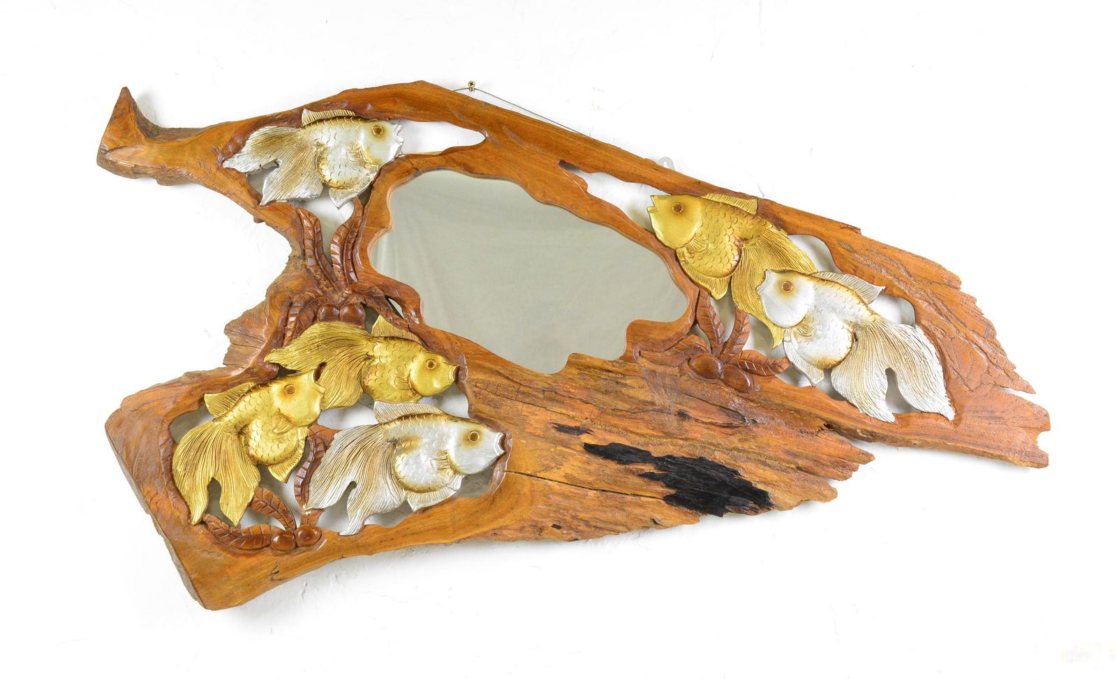 Carved Figural Mirror (1 of 3)