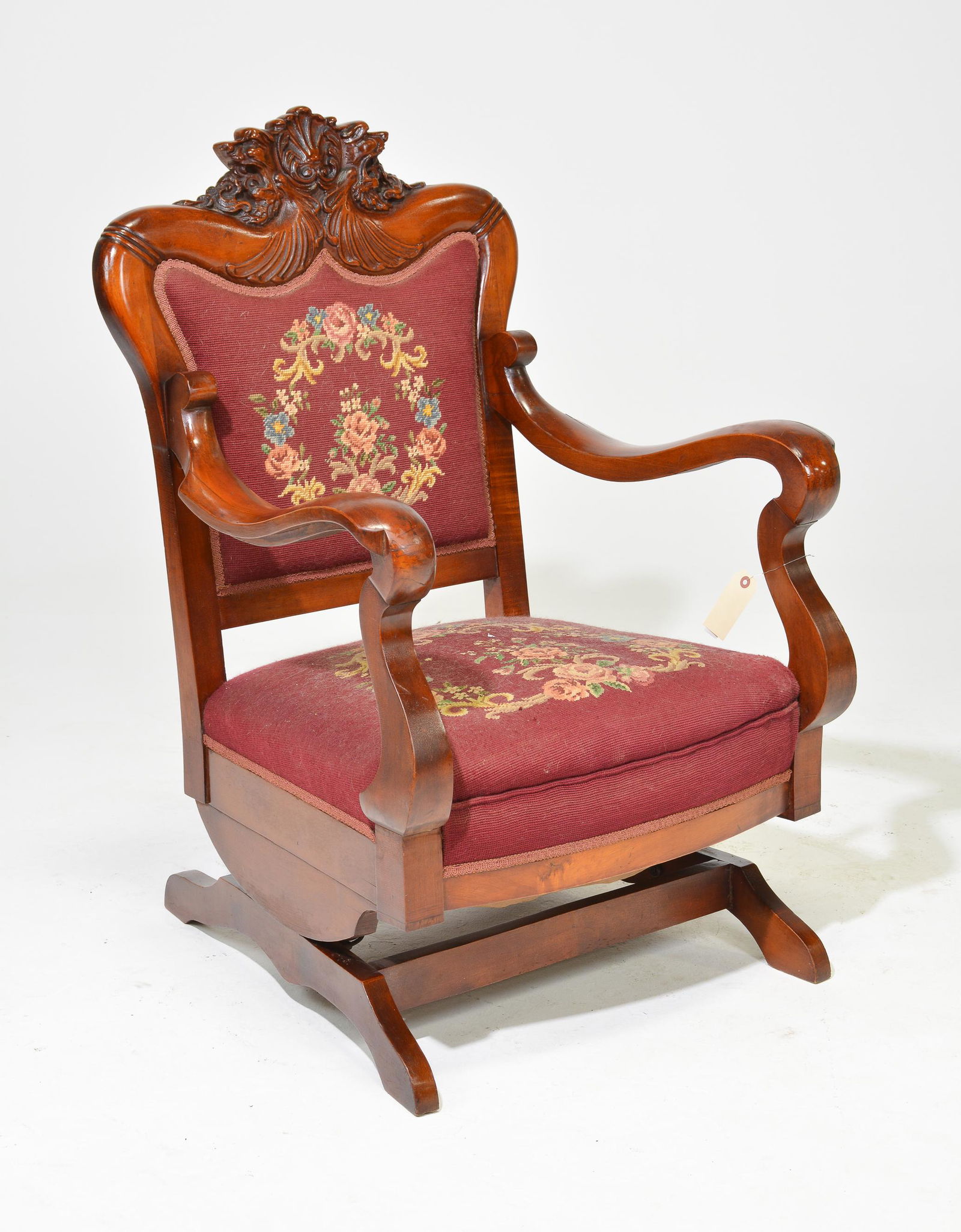 American Mahogany Rocking Chair (1 of 6)