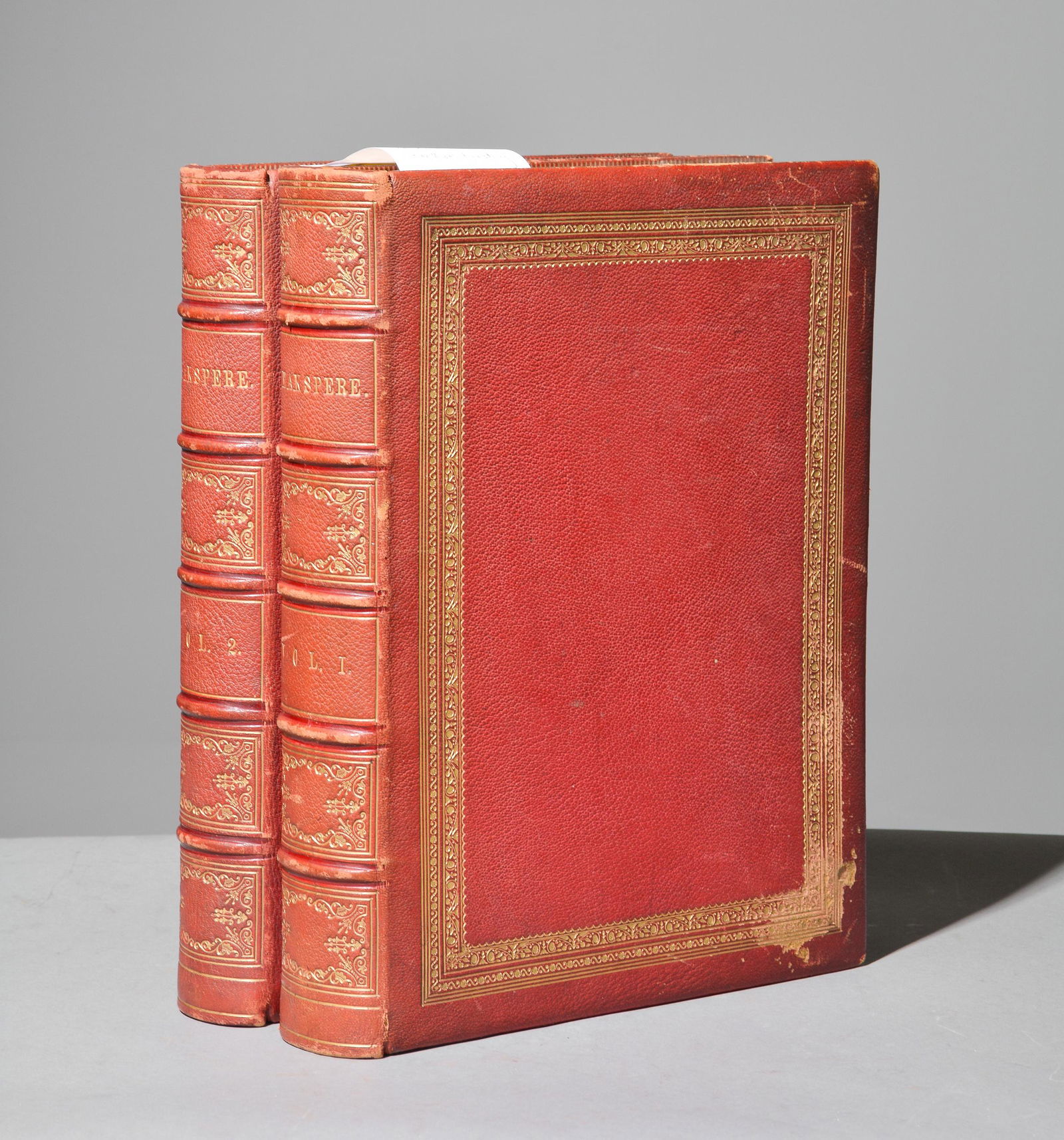 2 Large Books - The Works of William Shakespeare (1 of 4)