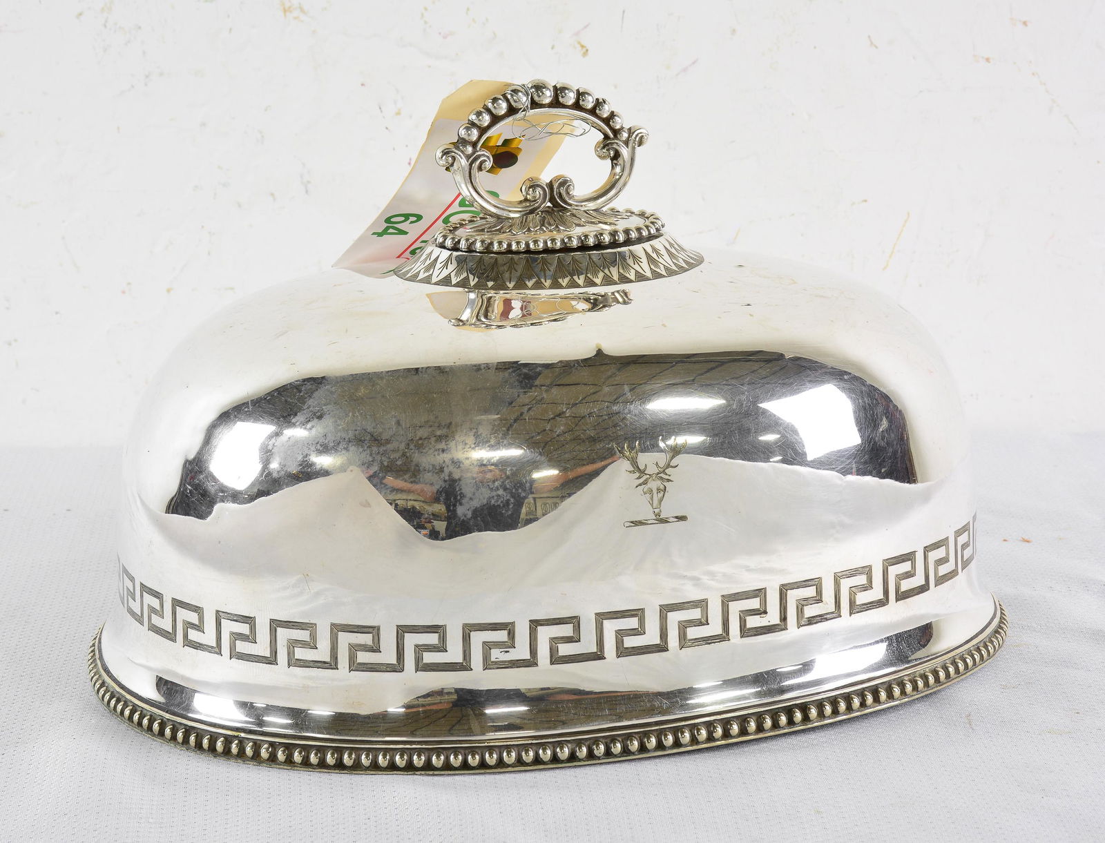 A.B. Savory & Sons Sheffield Silver Meat Dome (1 of 3)