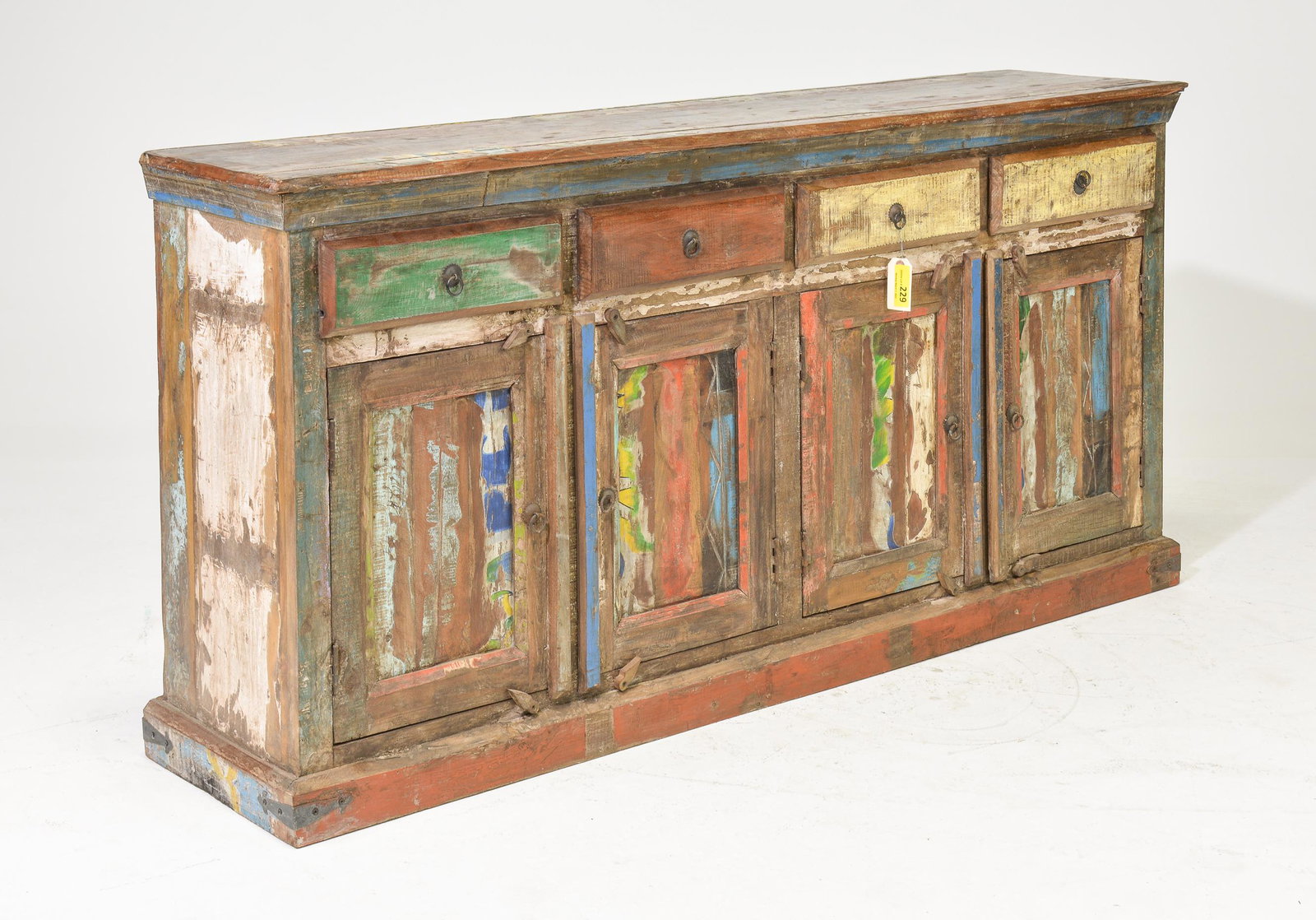 Painted Reclaimed Wood Sideboard #2 (1 of 6)