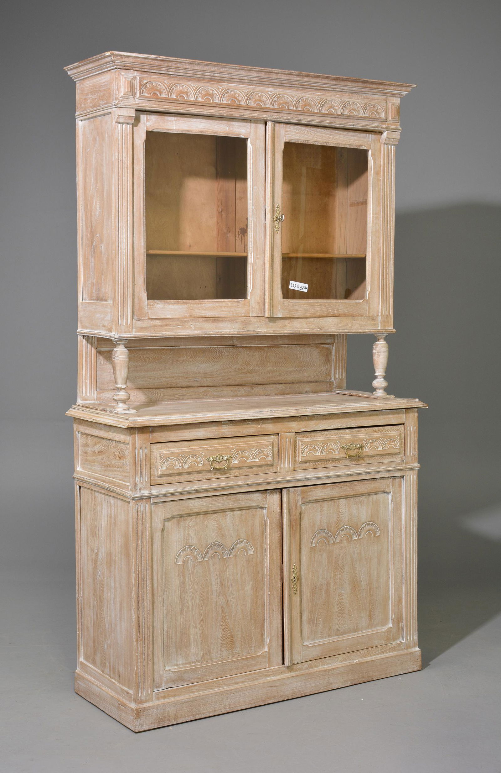 Painted French Style Double Buffet (1 of 8)