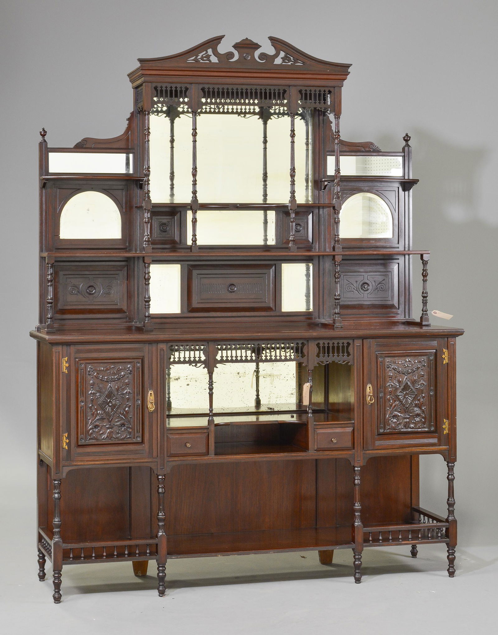 British Mirror Back Server / Buffet (1 of 7)