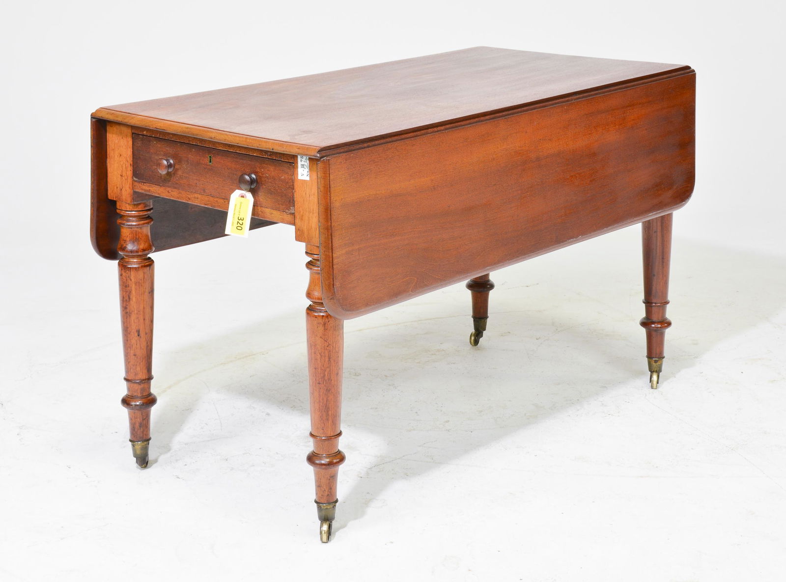 Victorian Pembroke Mahogany Drop Leaf Table (1 of 3)
