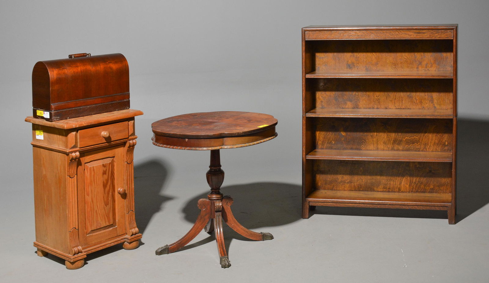 Open Bookshelf, Sewing Machine, Table & Nightstand (1 of 5)