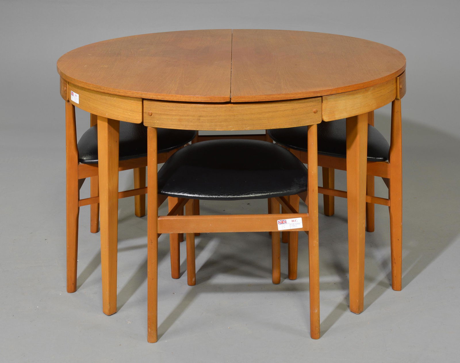 Mid Century Round Table & 4 Chairs (1 of 6)