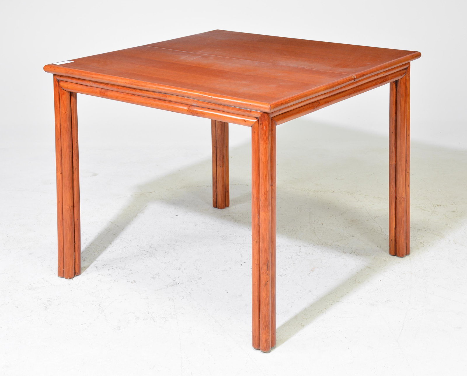 Brown Jordan Bamboo Dining Table - No leaf: Brown Jordan Bamboo Dining Table - 29 in tall x 36 x 36 - No leaf