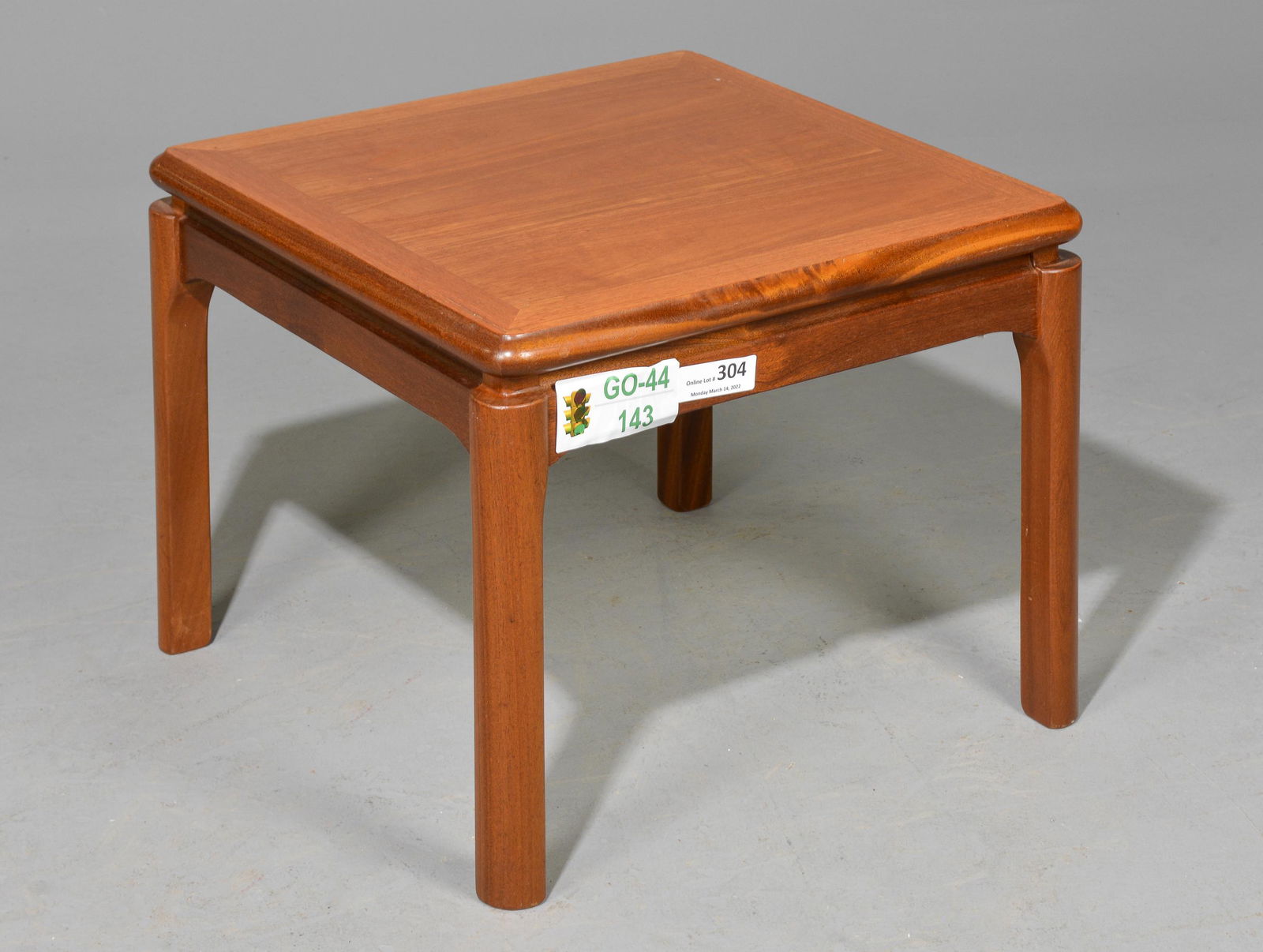 Mid Century Modern Square Coffee Table - Nathan (1 of 3)