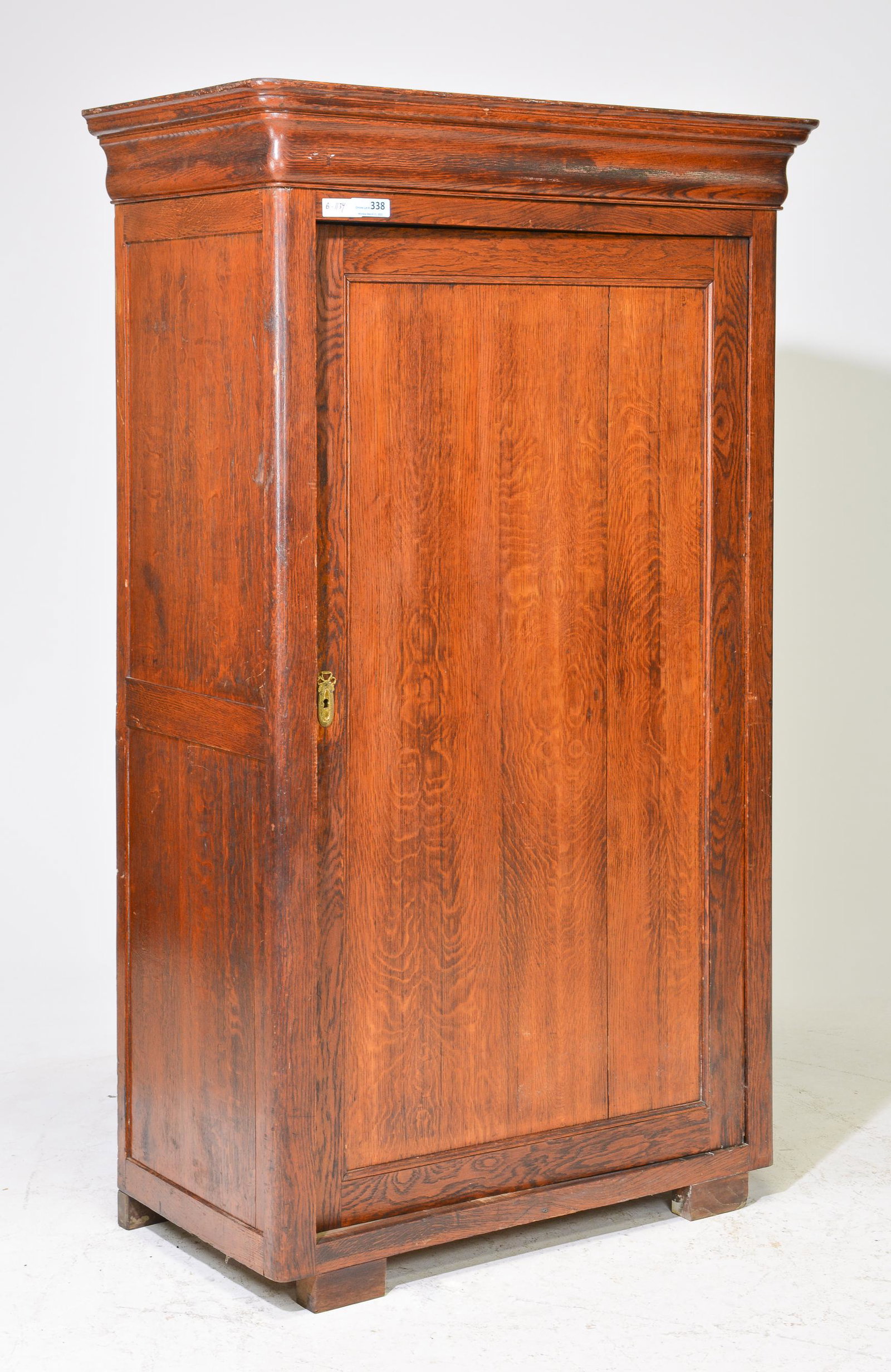 French Single Door Robe / Cupboard (1 of 5)