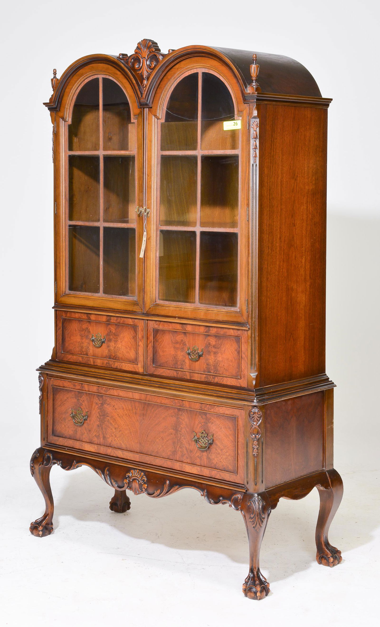Double Dome Top China Cabinet - Randolph Furniture (1 of 4)