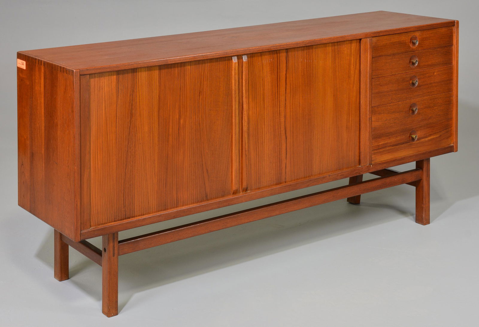 Mid Century Modern  Credenza with Tambor Doors (1 of 10)