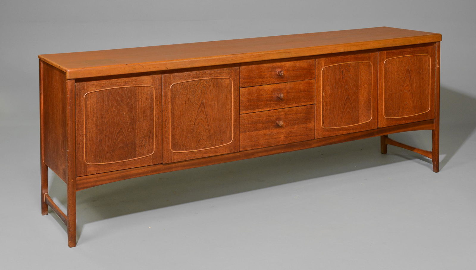 Mid Century  Sideboard - Nathan - "Squares" - AS-IS (1 of 12)