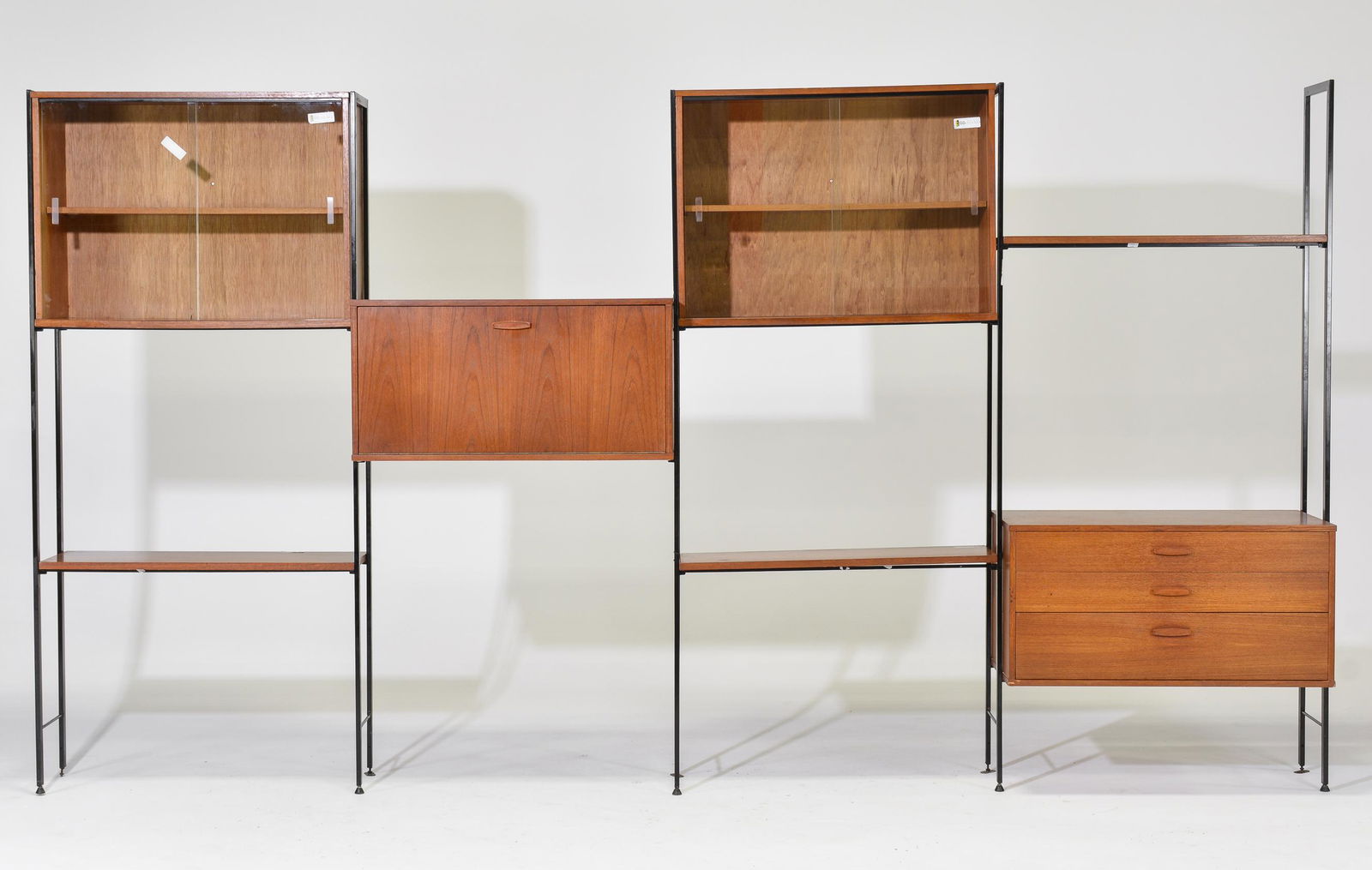 4 Bay Mid Century Wall Unit / System by Avalon (1 of 9)