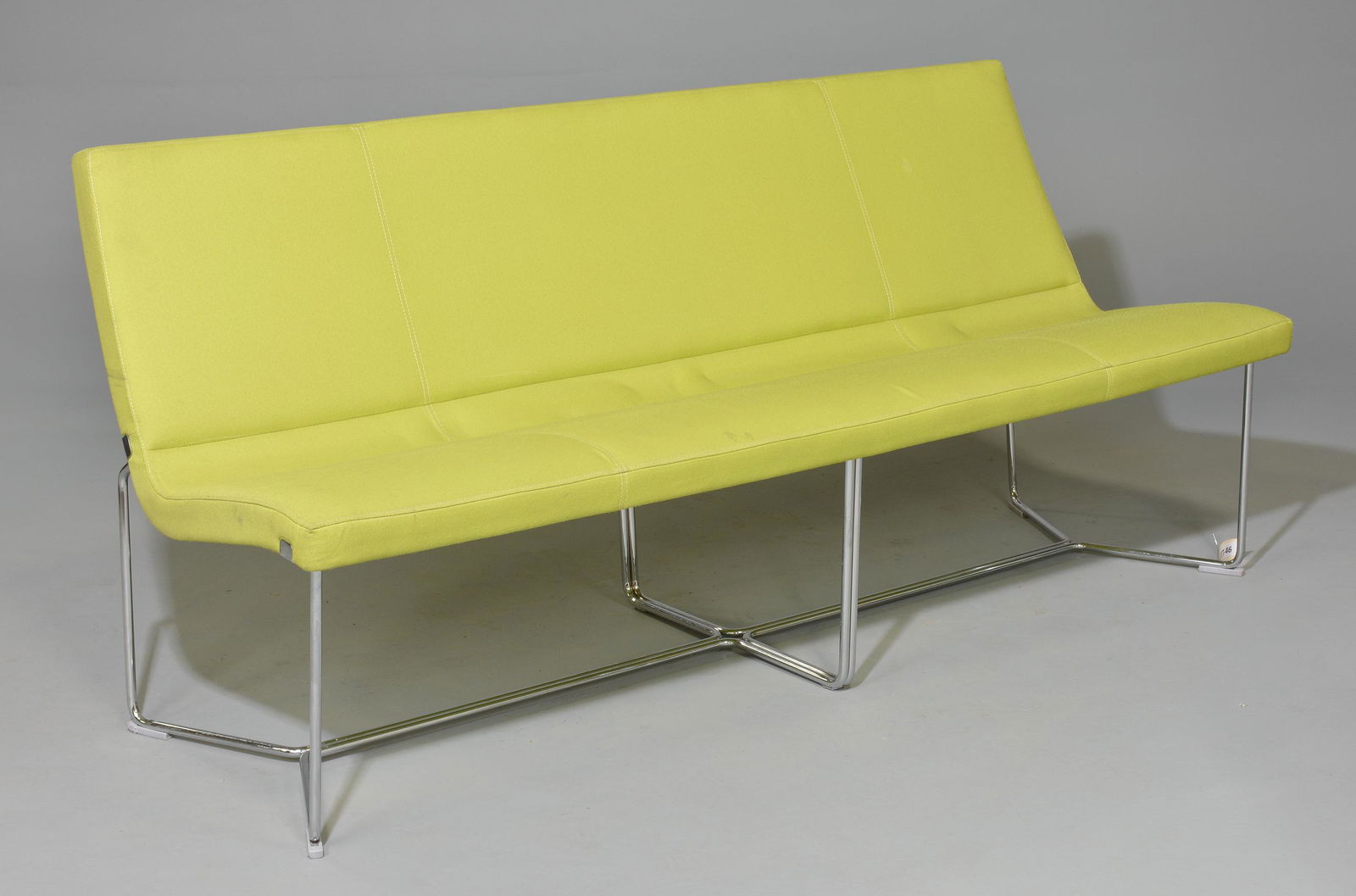 American Lime Green Modern Bench by Izzy (1 of 6)