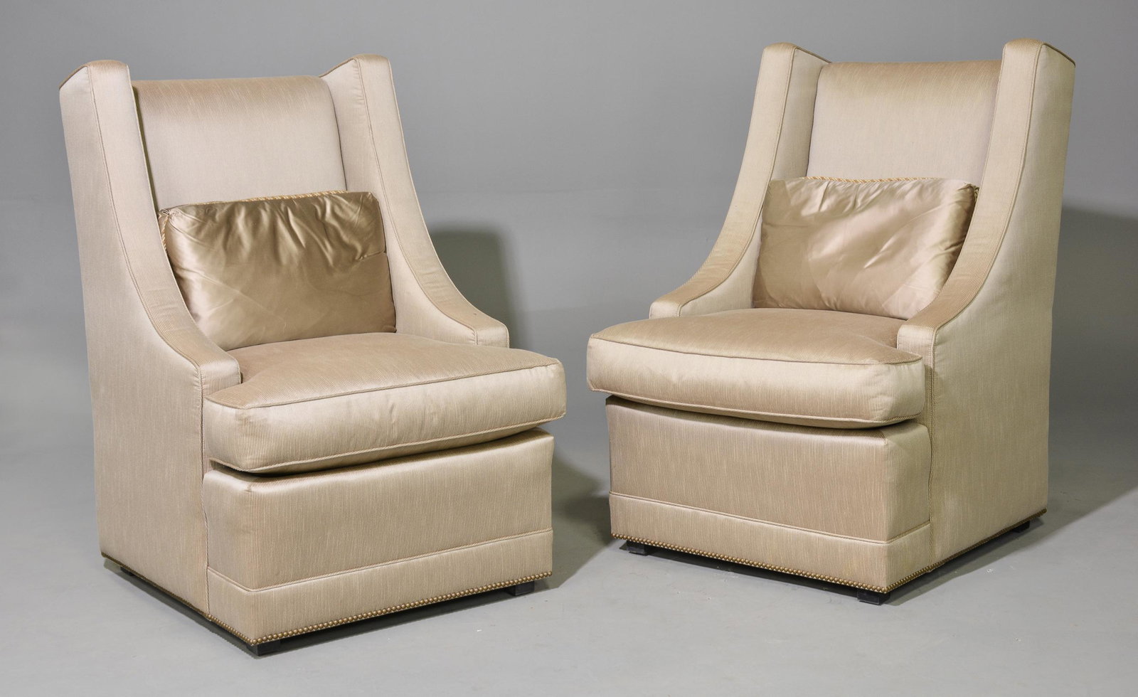 Pair Of Swoop Arm Chairs by Tomlinson (1 of 3)