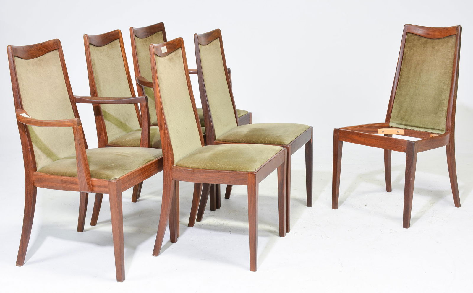 6 Mid Century Modern Gplan Chairs (1 of 3)