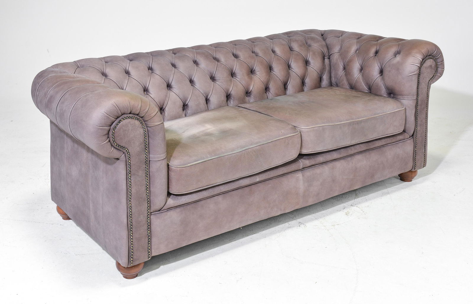 Soft Leather Chesterfield Sofa (1 of 4)